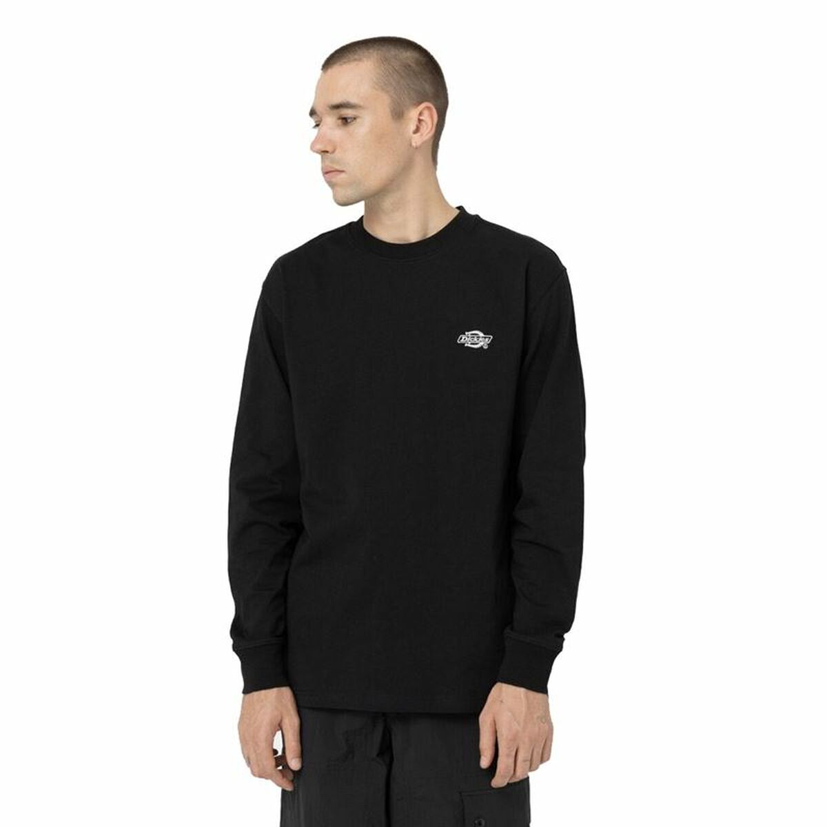 Men’s Sweatshirt without Hood Dickies Summerdale White-0