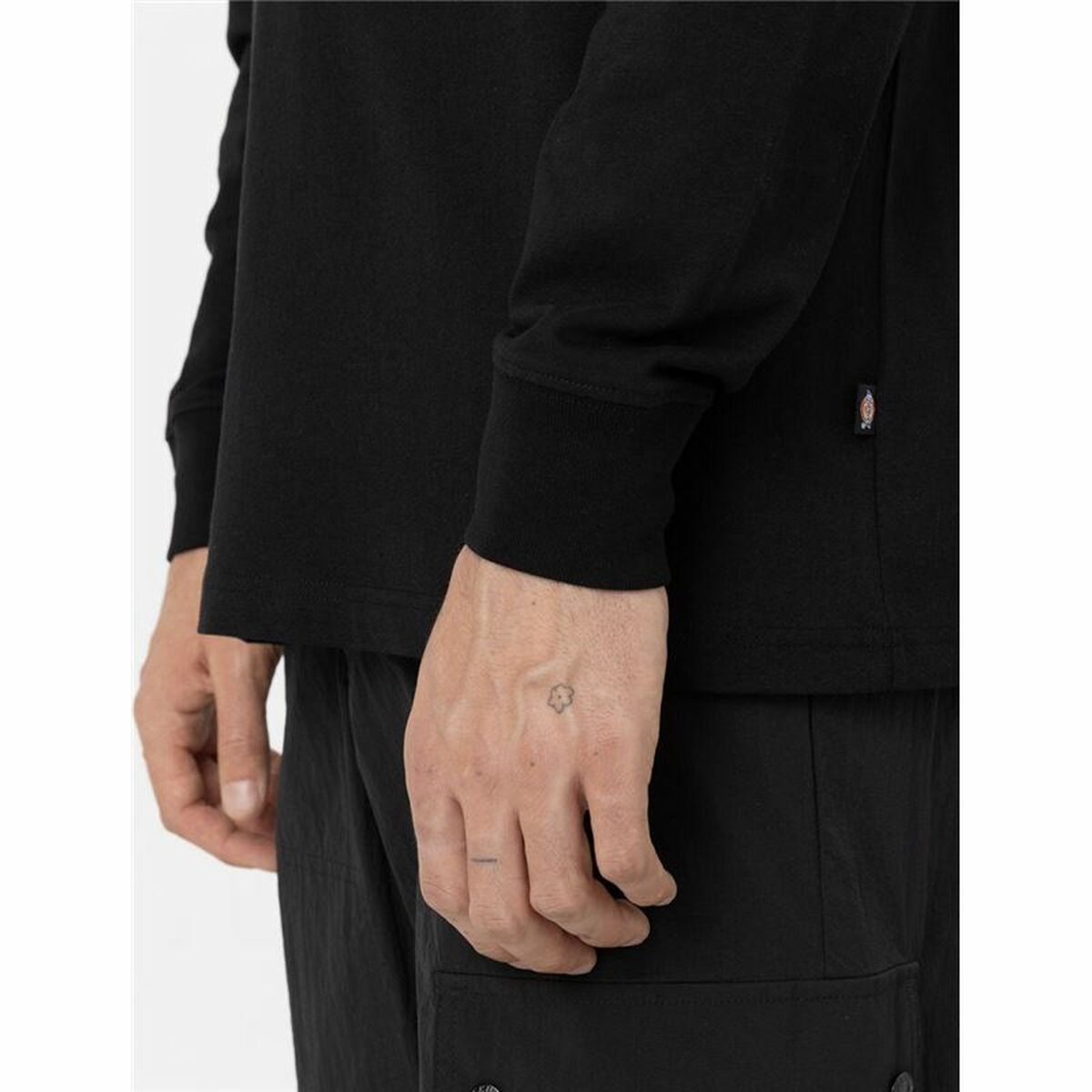 Men’s Sweatshirt without Hood Dickies Summerdale White-2
