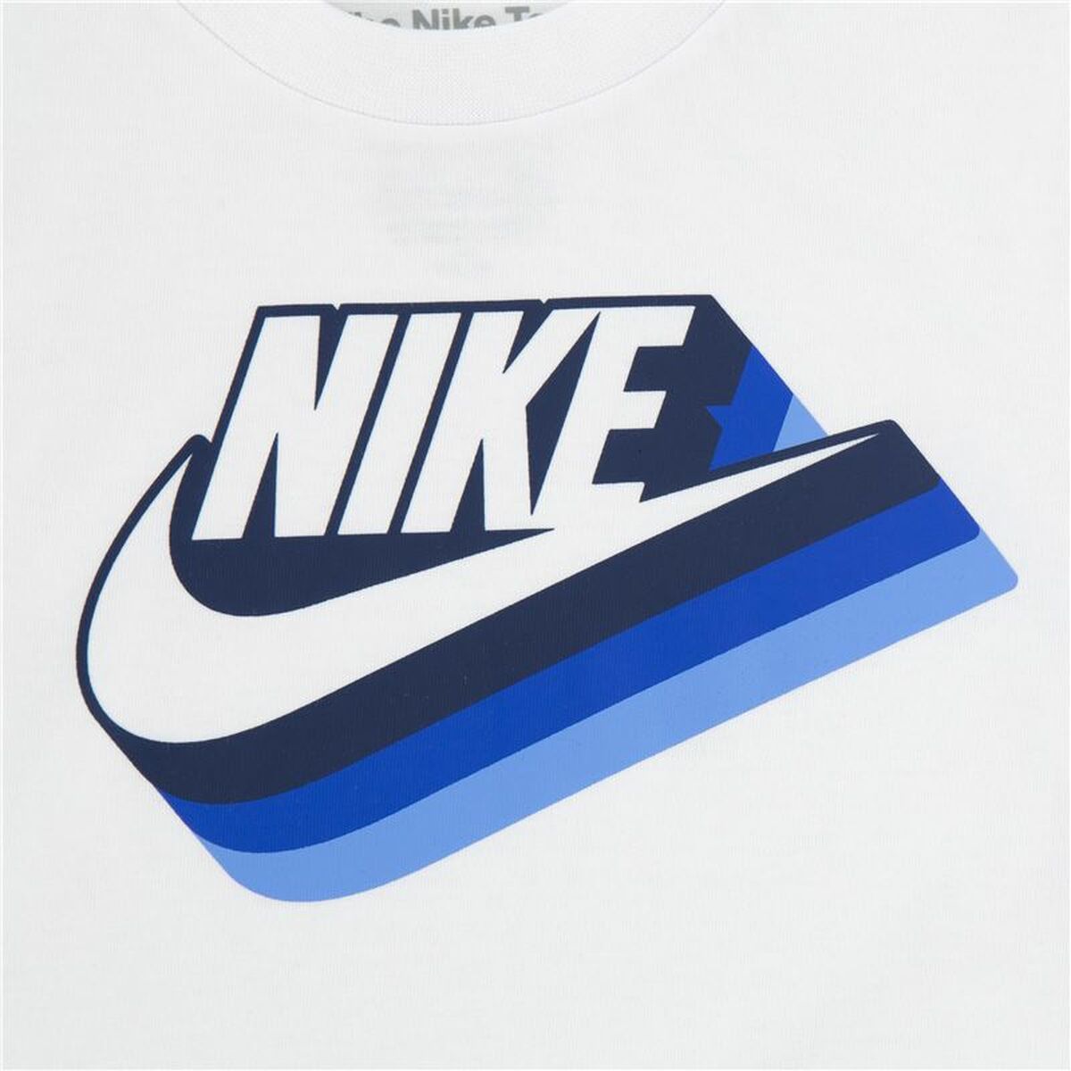 Child's Short Sleeve T-Shirt Nike Gradient Futura Ss 5-6 Years-2
