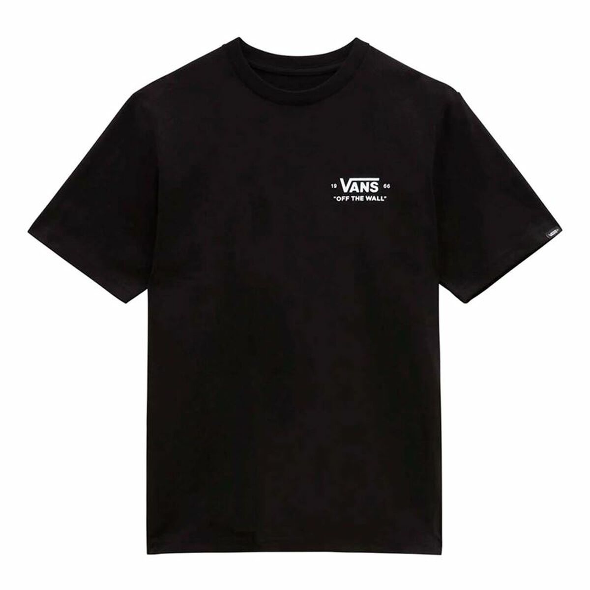 Child's Short Sleeve T-Shirt Vans Essential Black-3