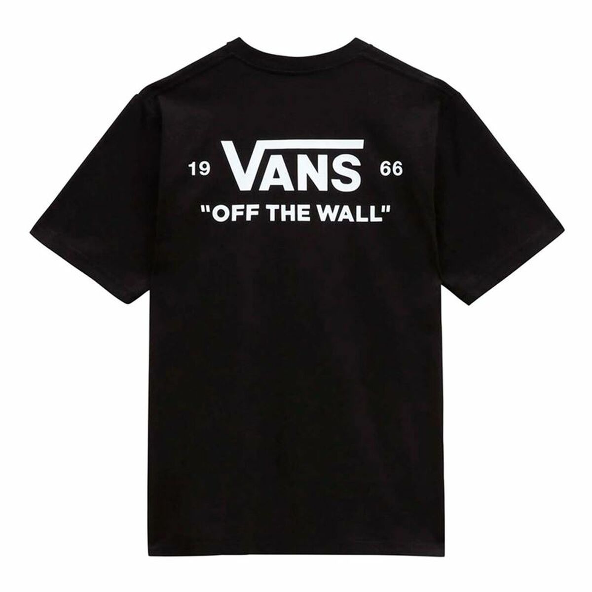 Child's Short Sleeve T-Shirt Vans Essential Black-2