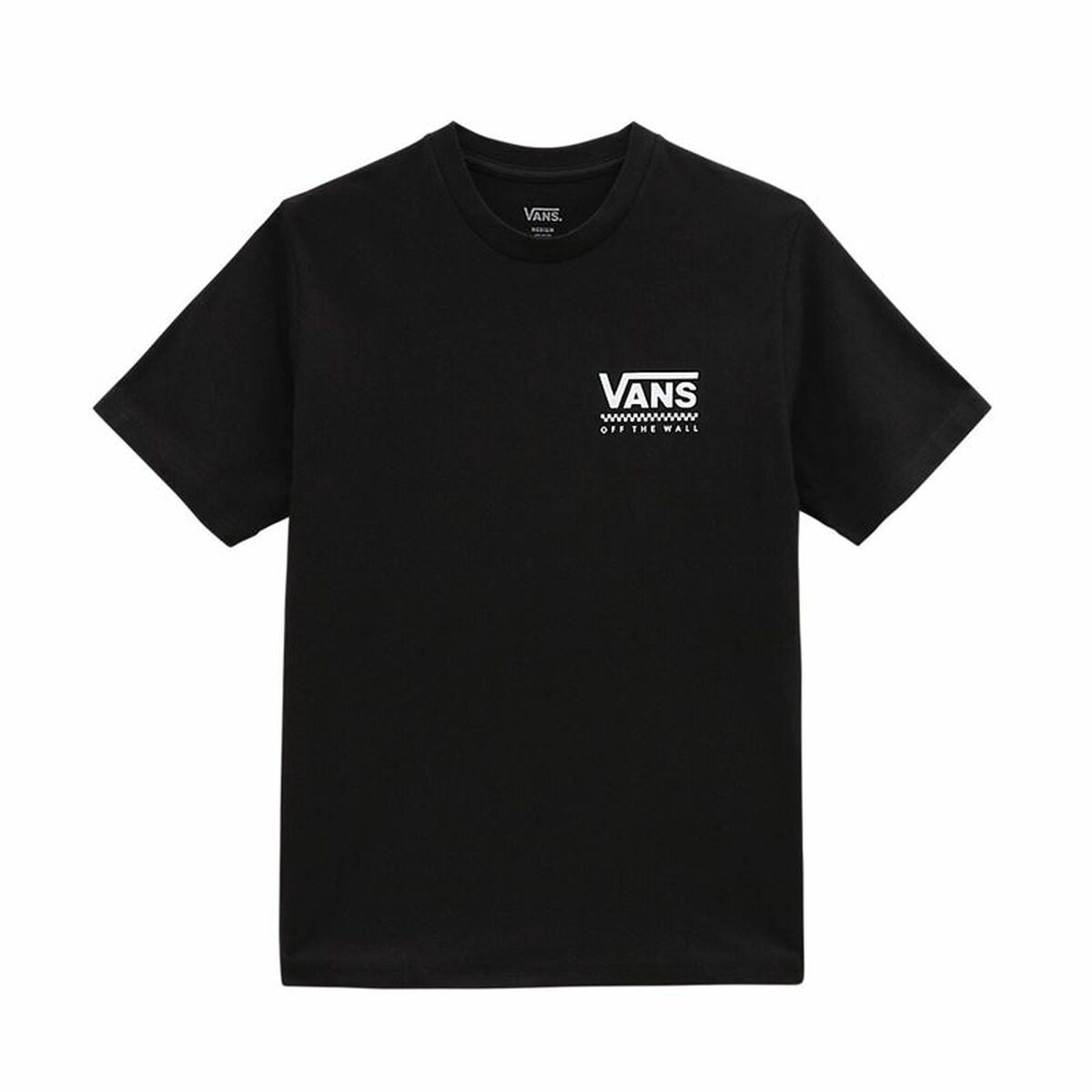 Children’s Short Sleeve T-Shirt Vans Orbiter-B Black-0