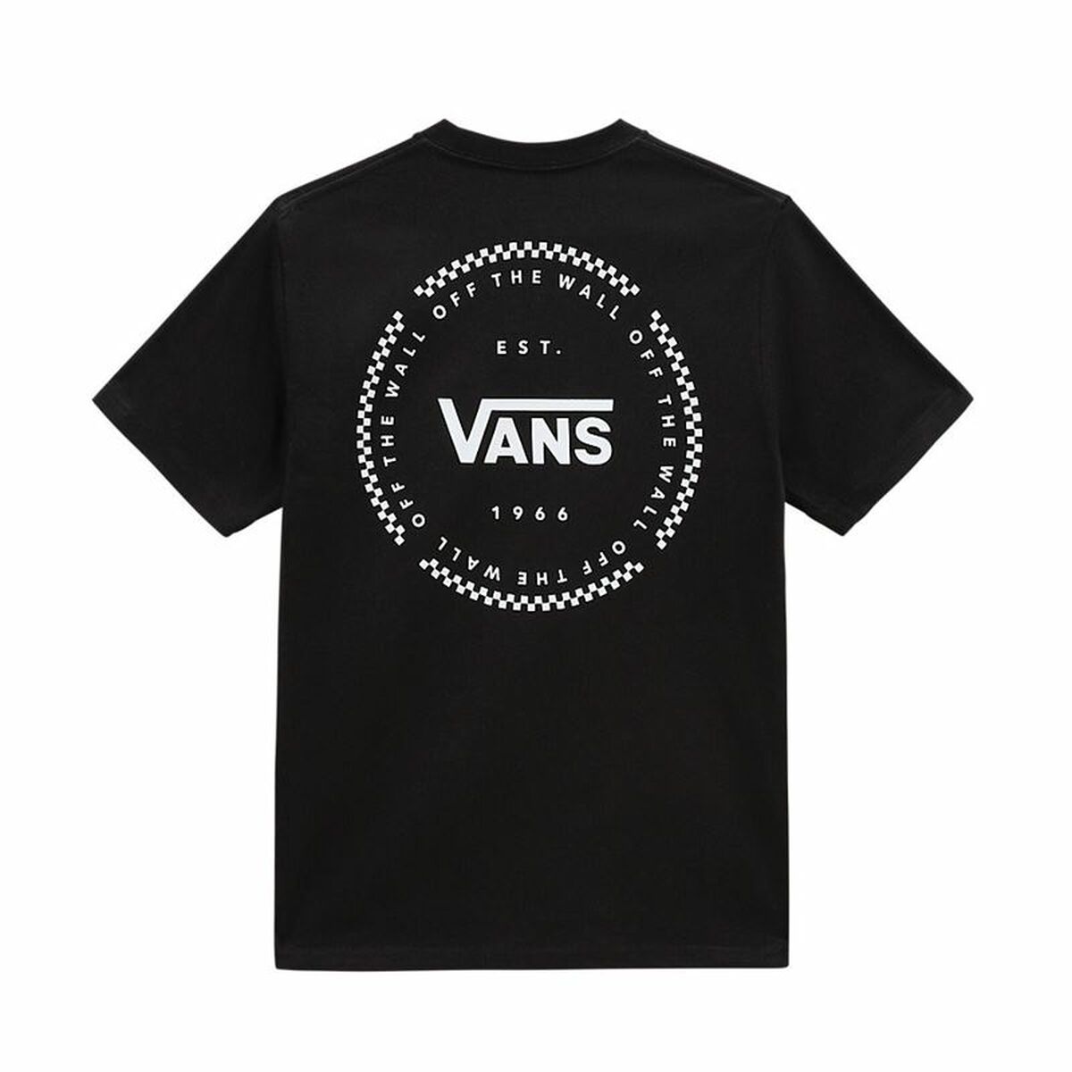 Children’s Short Sleeve T-Shirt Vans Orbiter-B Black-2