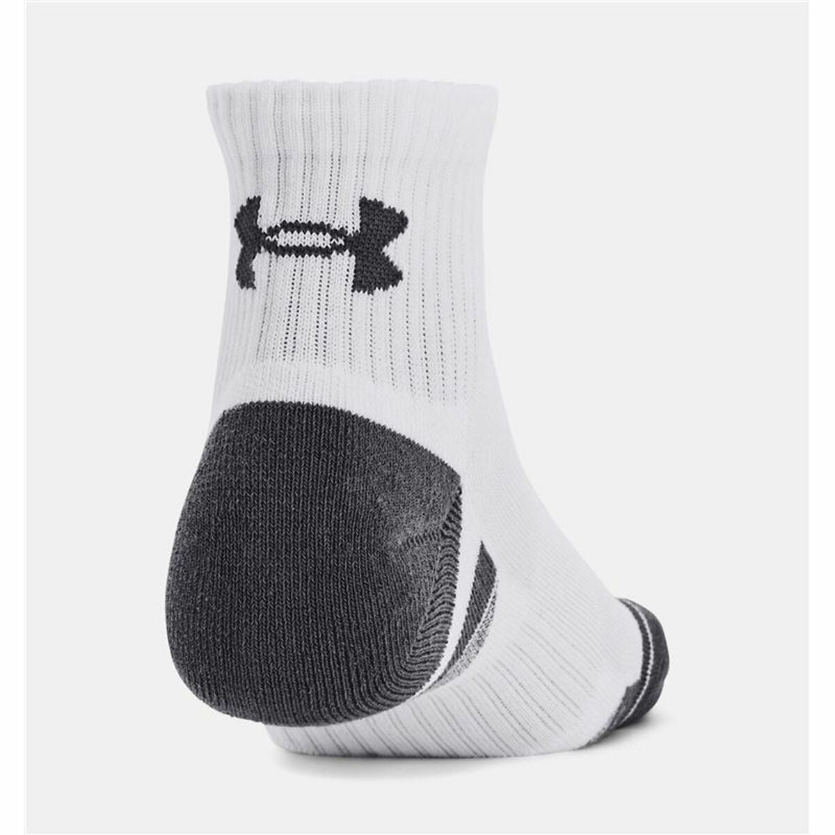 Sports Socks Under Armour Performance White-3