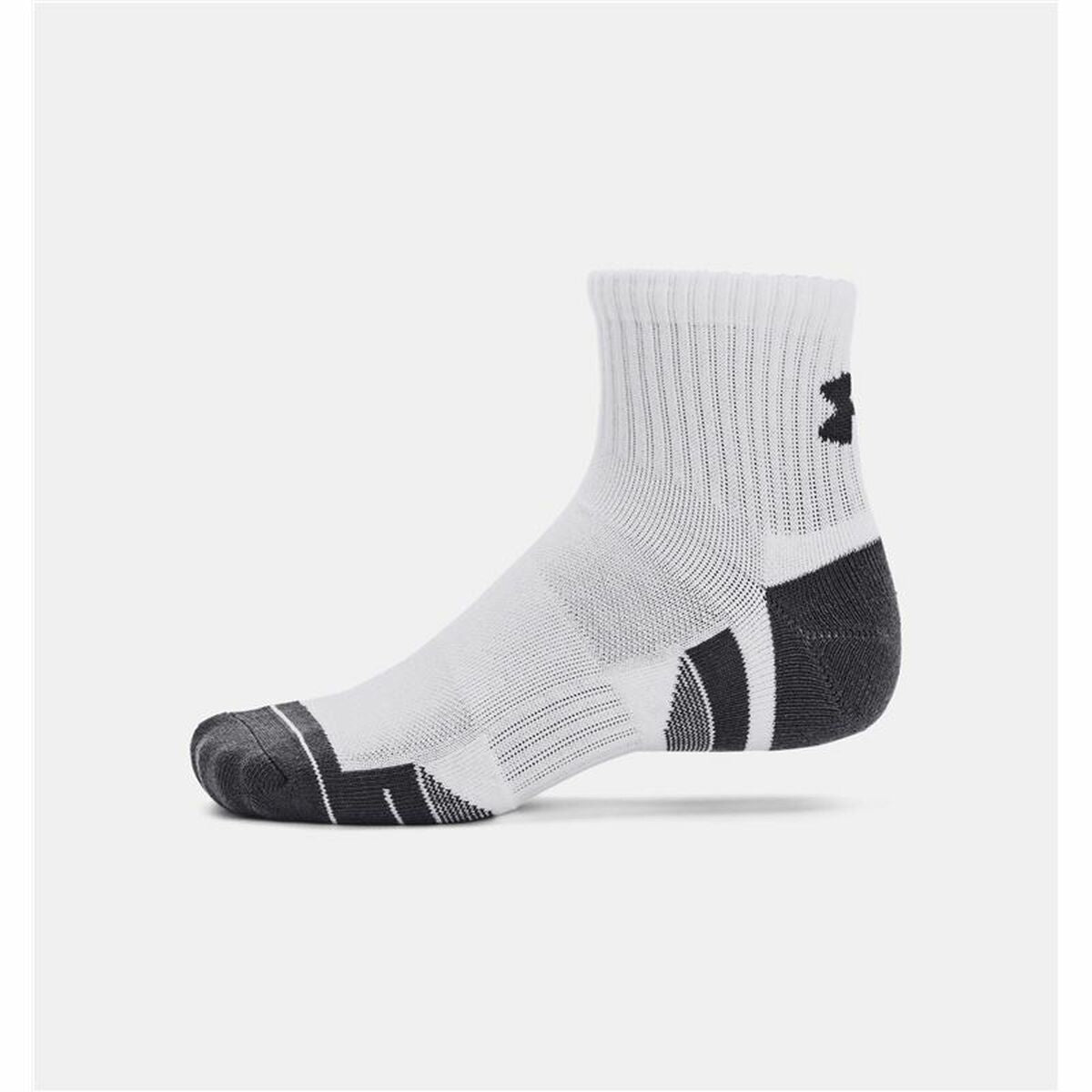 Sports Socks Under Armour Performance White-2