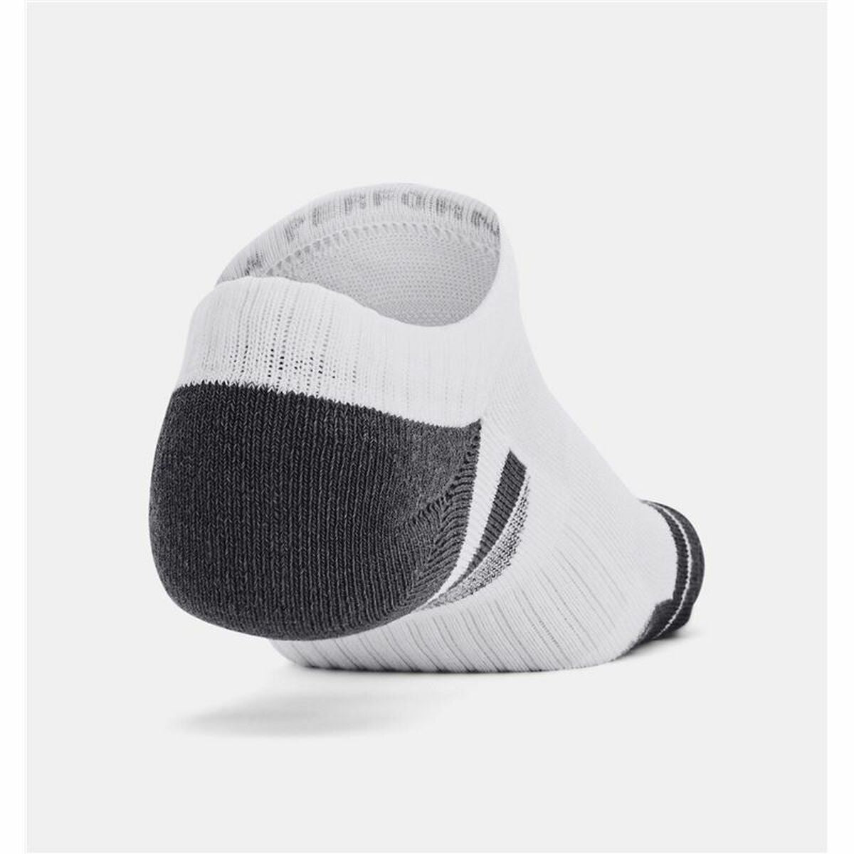 Sports Socks Under Armour Performance White-3