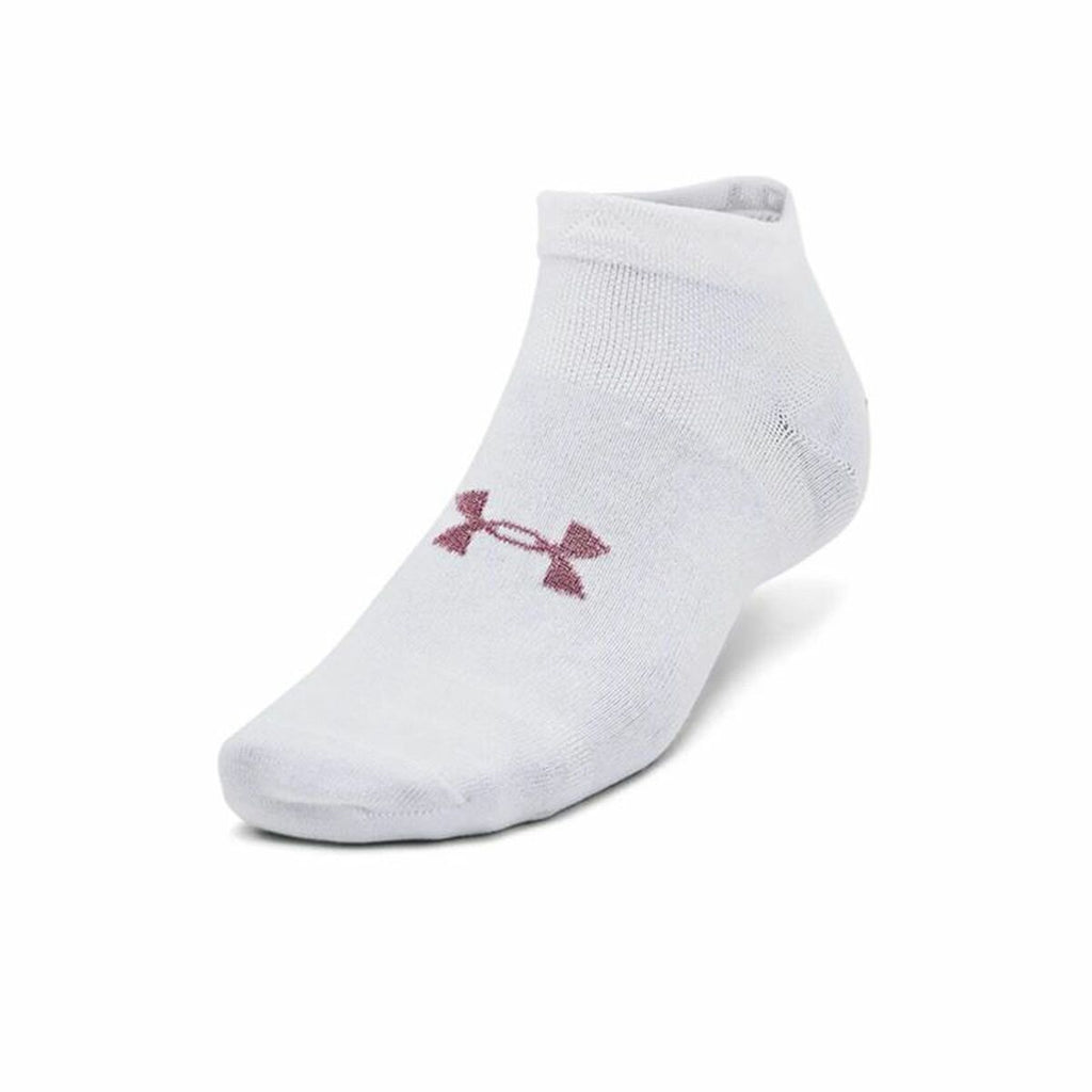 Socks Under Armour Essential White 3 Units-3