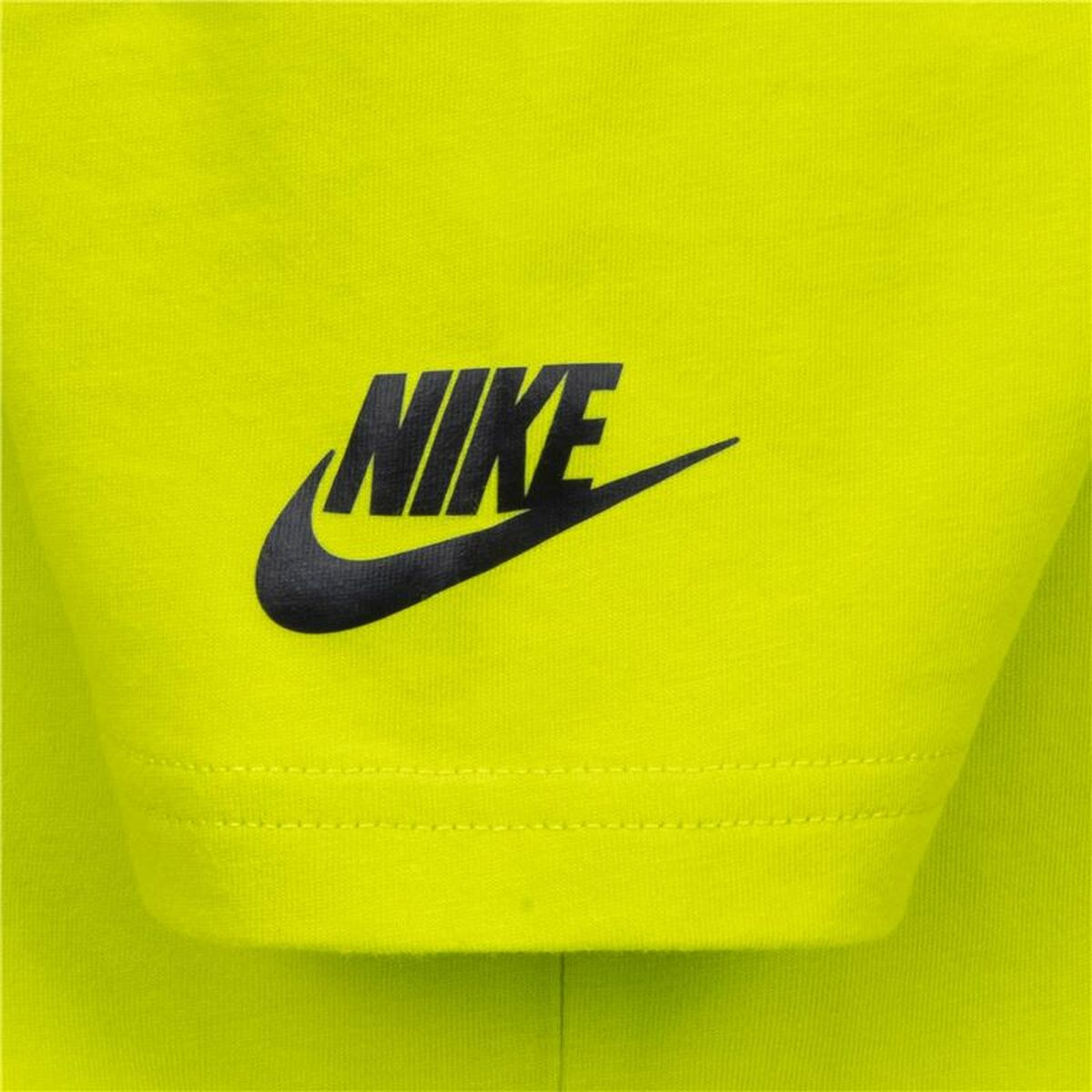 Child's Short Sleeve T-Shirt Nike Nkb Express Yourself Jdi Ss Yellow-2