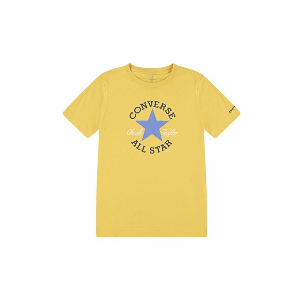Child's Short Sleeve T-Shirt Converse Cnvb Dissected Chuck Patch Ss Golden 12-13 Years-0