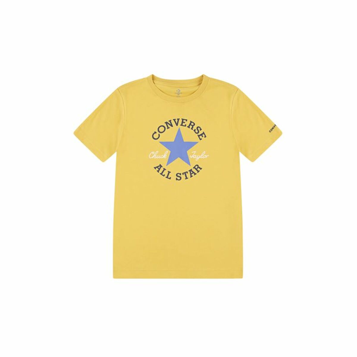 Child's Short Sleeve T-Shirt Converse Cnvb Dissected Chuck Patch Ss Golden 12-13 Years-0