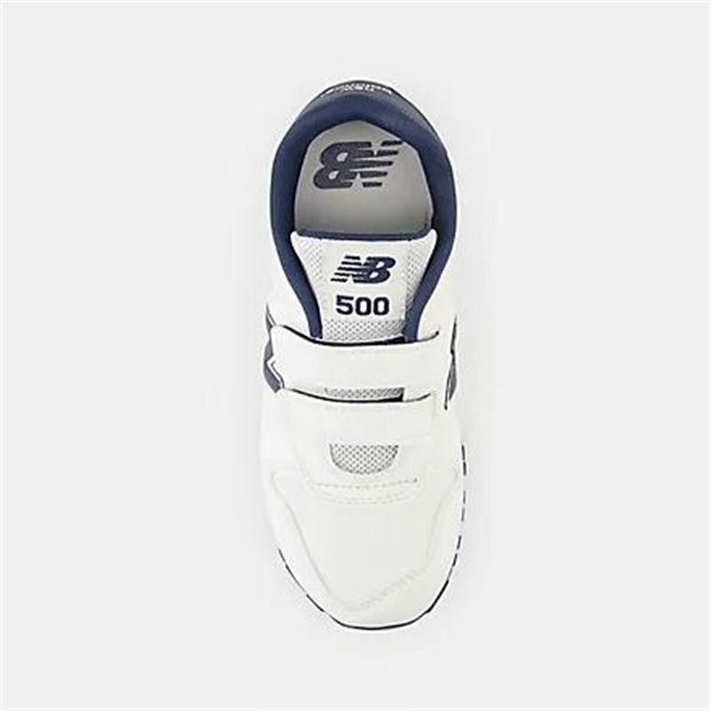 Children’s Casual Trainers New Balance 500 Hook Loop White-17