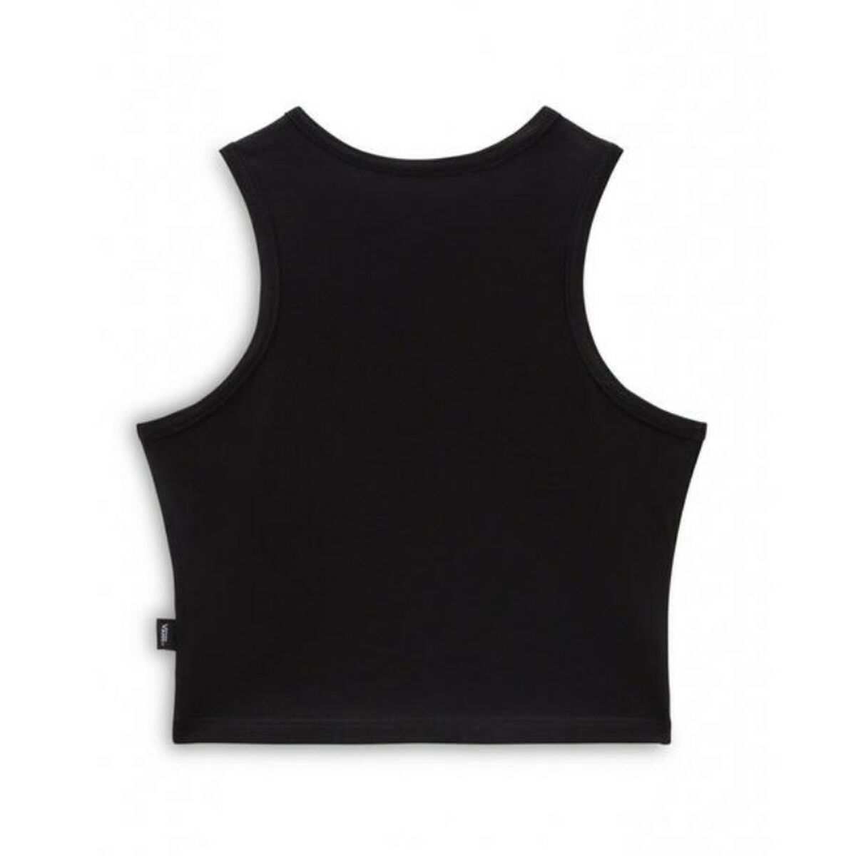 Tank Top Women Vans FLAMINGHOST FITTED TANK VN000GH8BLK1 Black-1