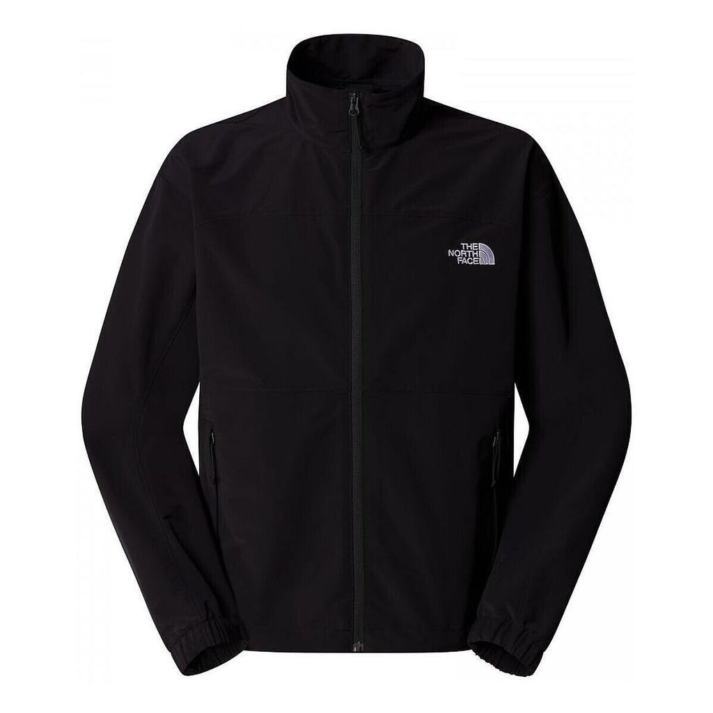 Sports Jacket The North Face M TNF EASY WIND TRACK JACKET NF0A88XYJK31 Black-0