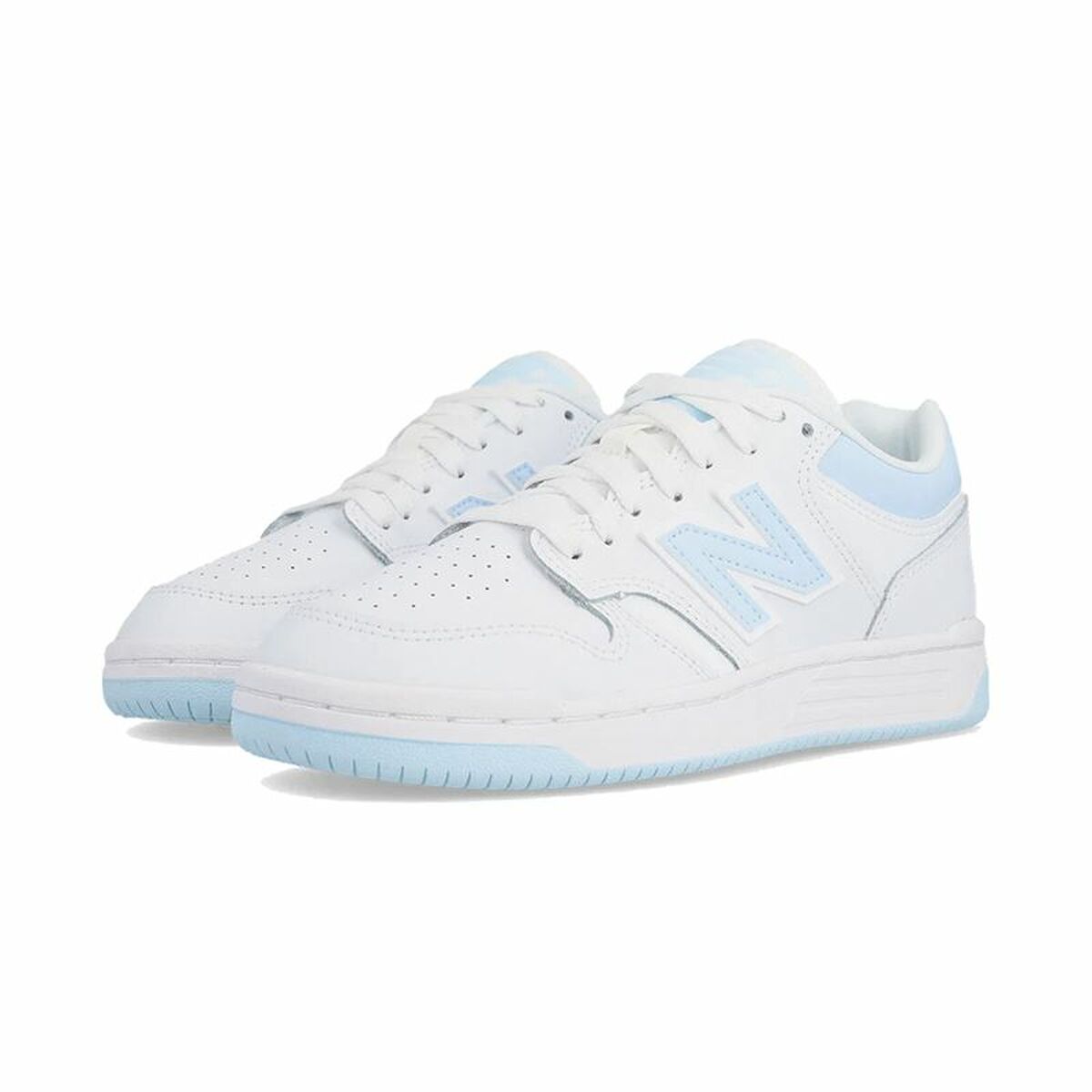 Sports Shoes for Kids New Balance 480 Blue White-3