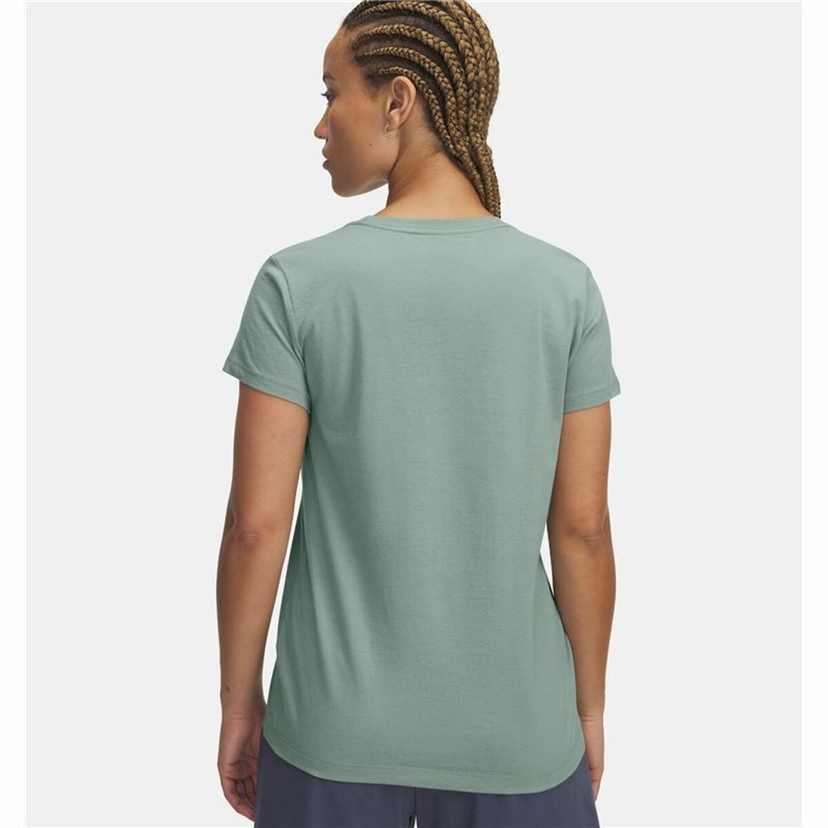 Women’s Short Sleeve T-Shirt Under Armour Blue-2