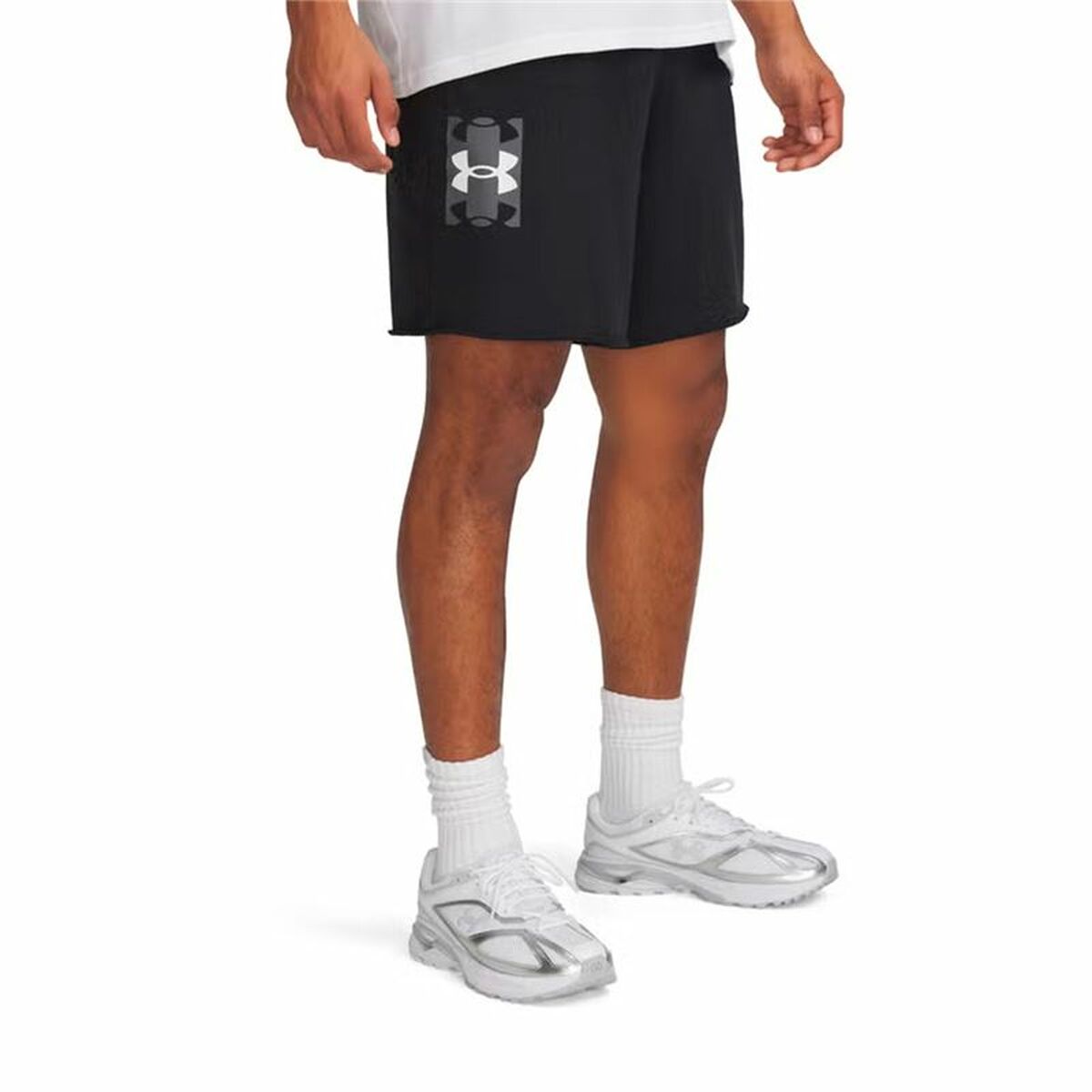 Men's Shorts Under Armour Rival Black-0