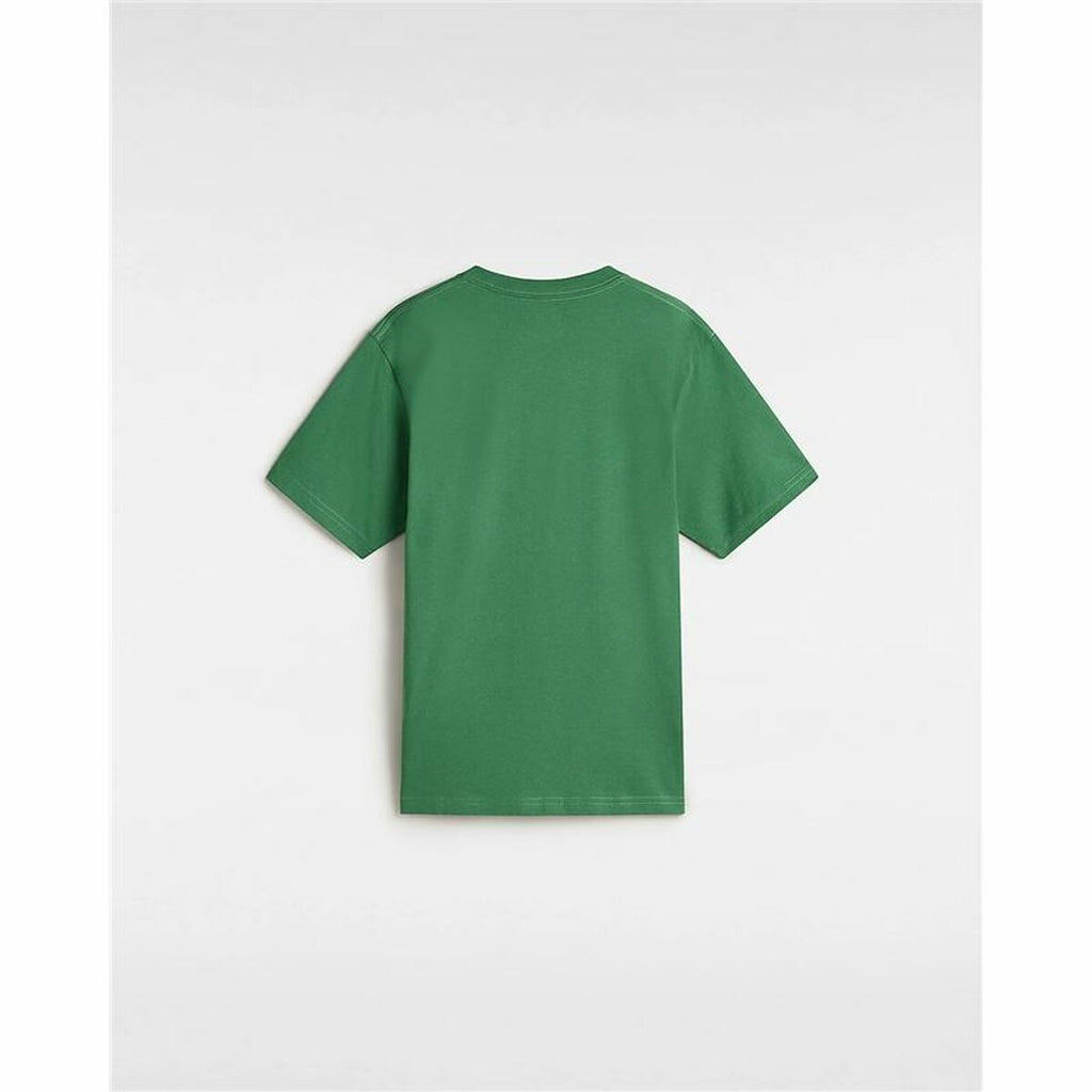 Child's Short Sleeve T-Shirt Vans Left Chest Fairway Green 10-12 Years-2