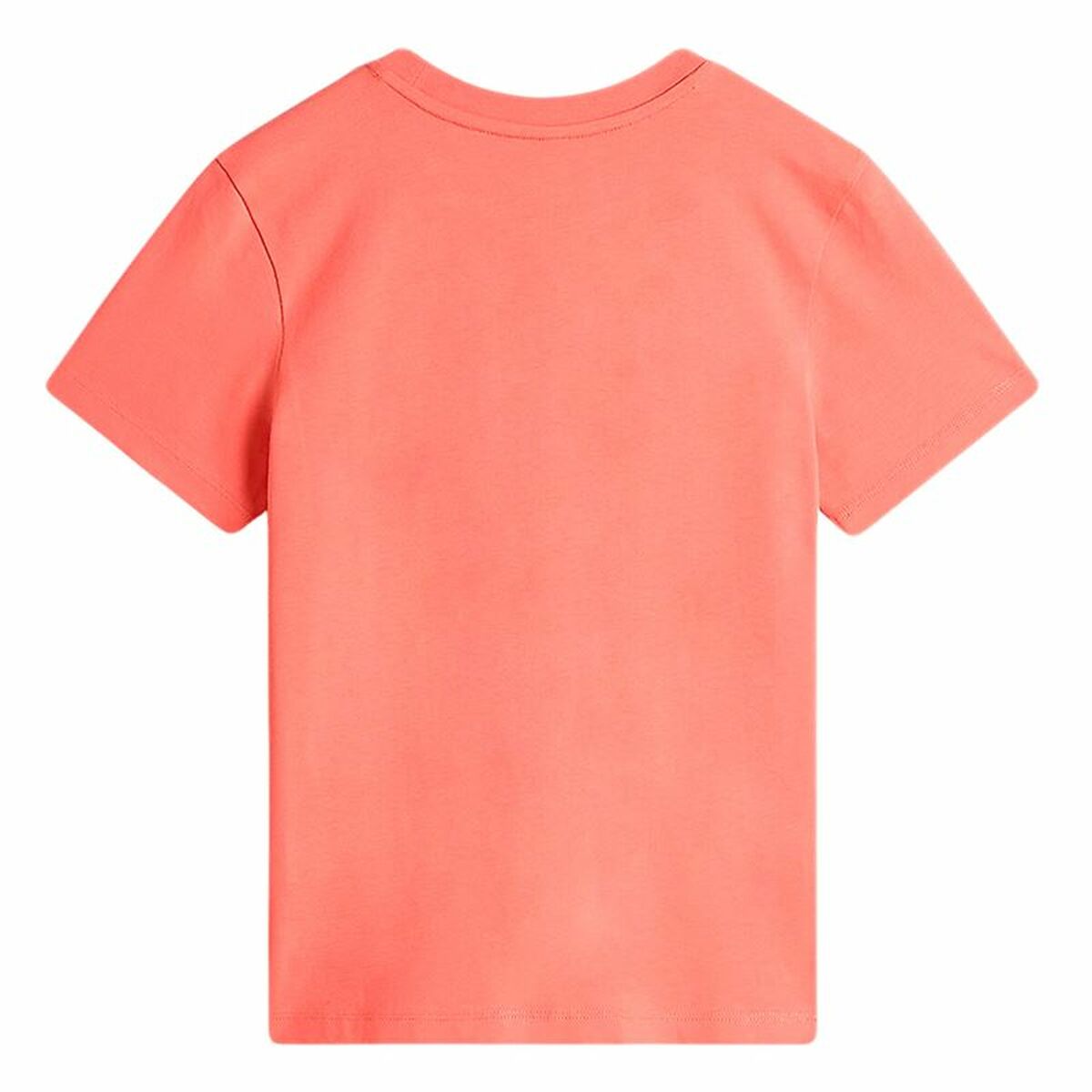 Women’s Short Sleeve T-Shirt Vans Flying V Flyv Pink Salmon-2