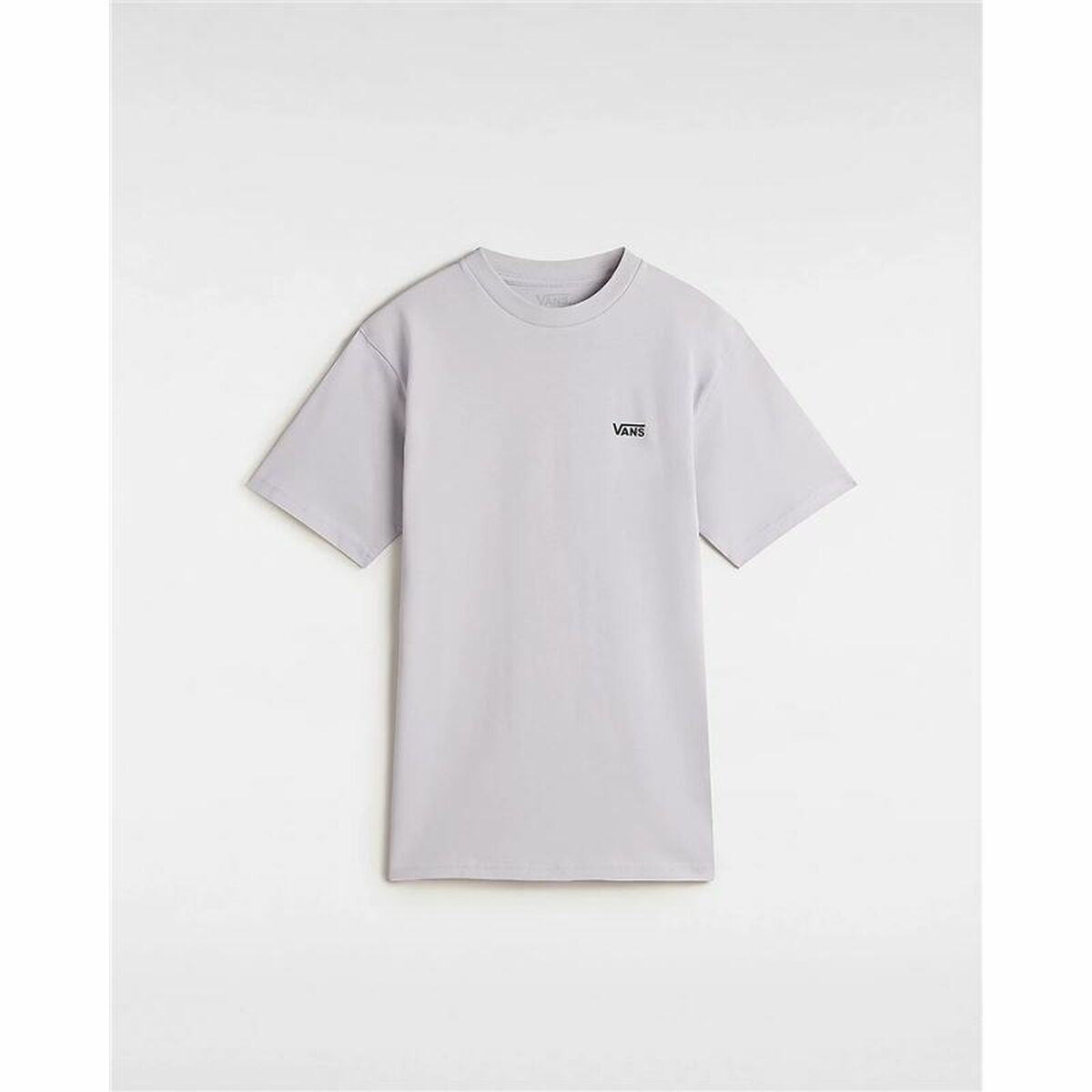 Women’s Short Sleeve T-Shirt Vans Left Chest Logo Em Eveni Ng Haze Pink (S)-3