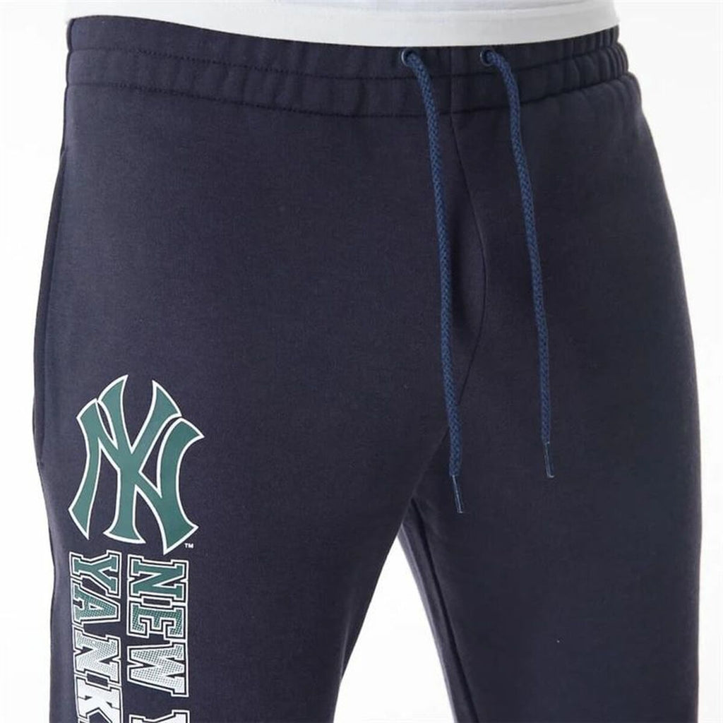 Adult Trousers New Era New York Yankees Navy Blue-2