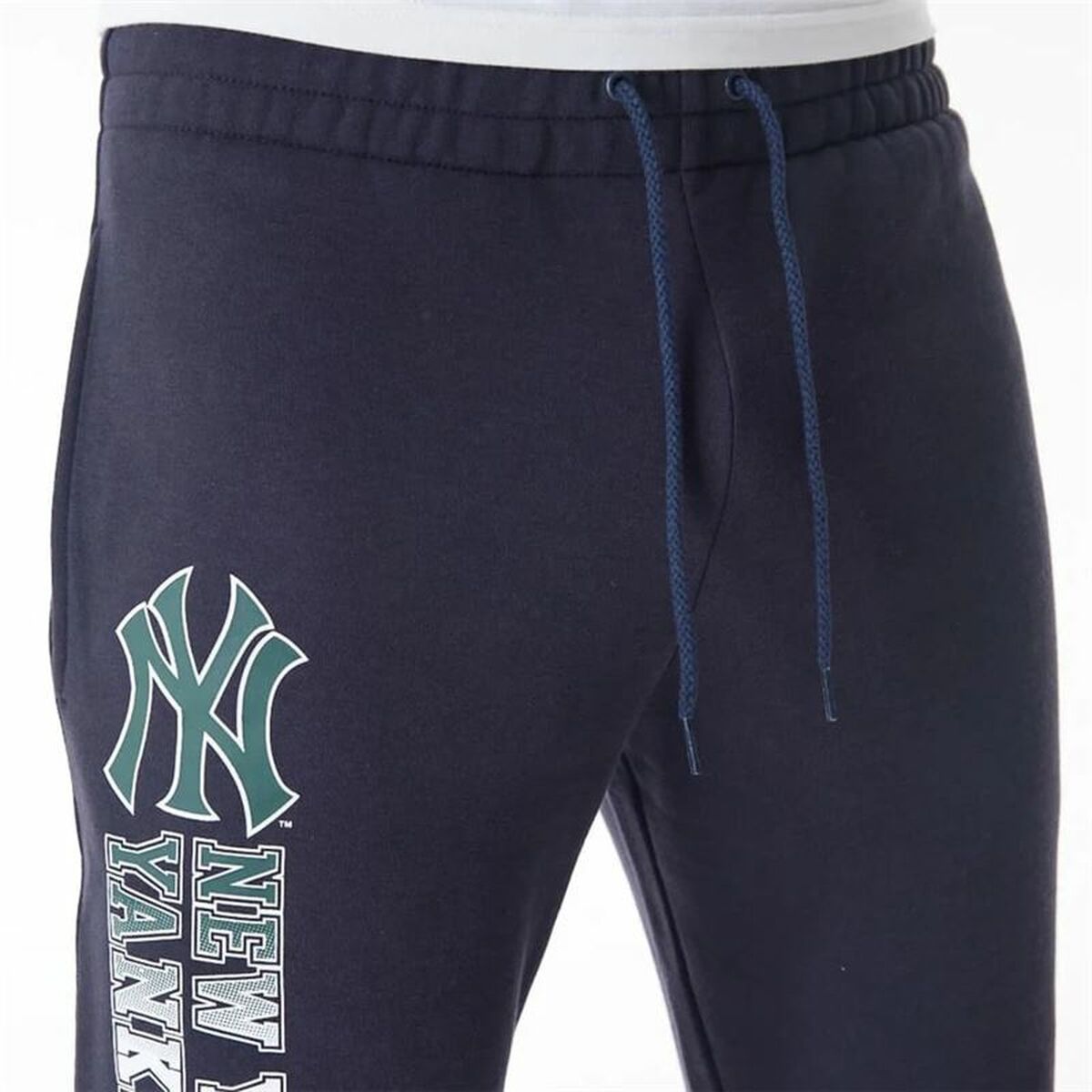Adult Trousers New Era New York Yankees Navy Blue-2