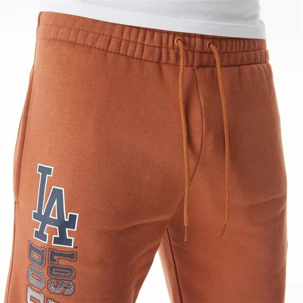 Adult Trousers New Era LA Dodgers Brown-2