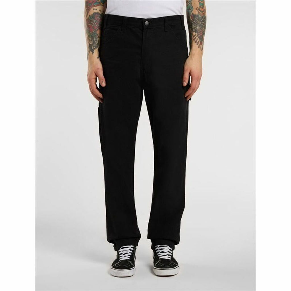 Trousers Dickies Canvas Carpenter Lighweight Black-5