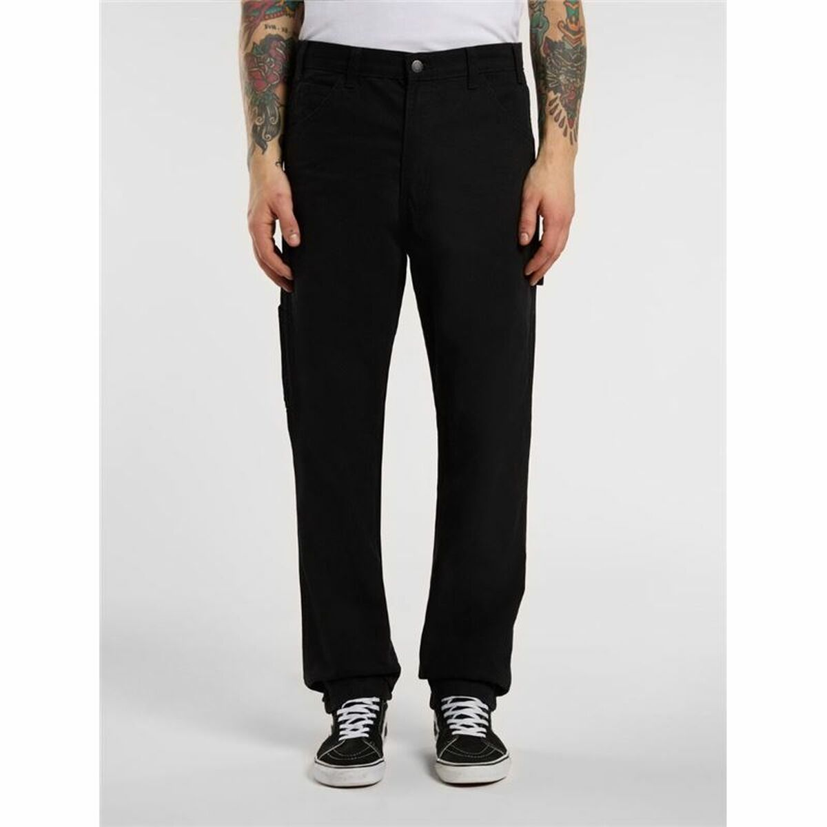 Trousers Dickies Canvas Carpenter Lighweight Black-5
