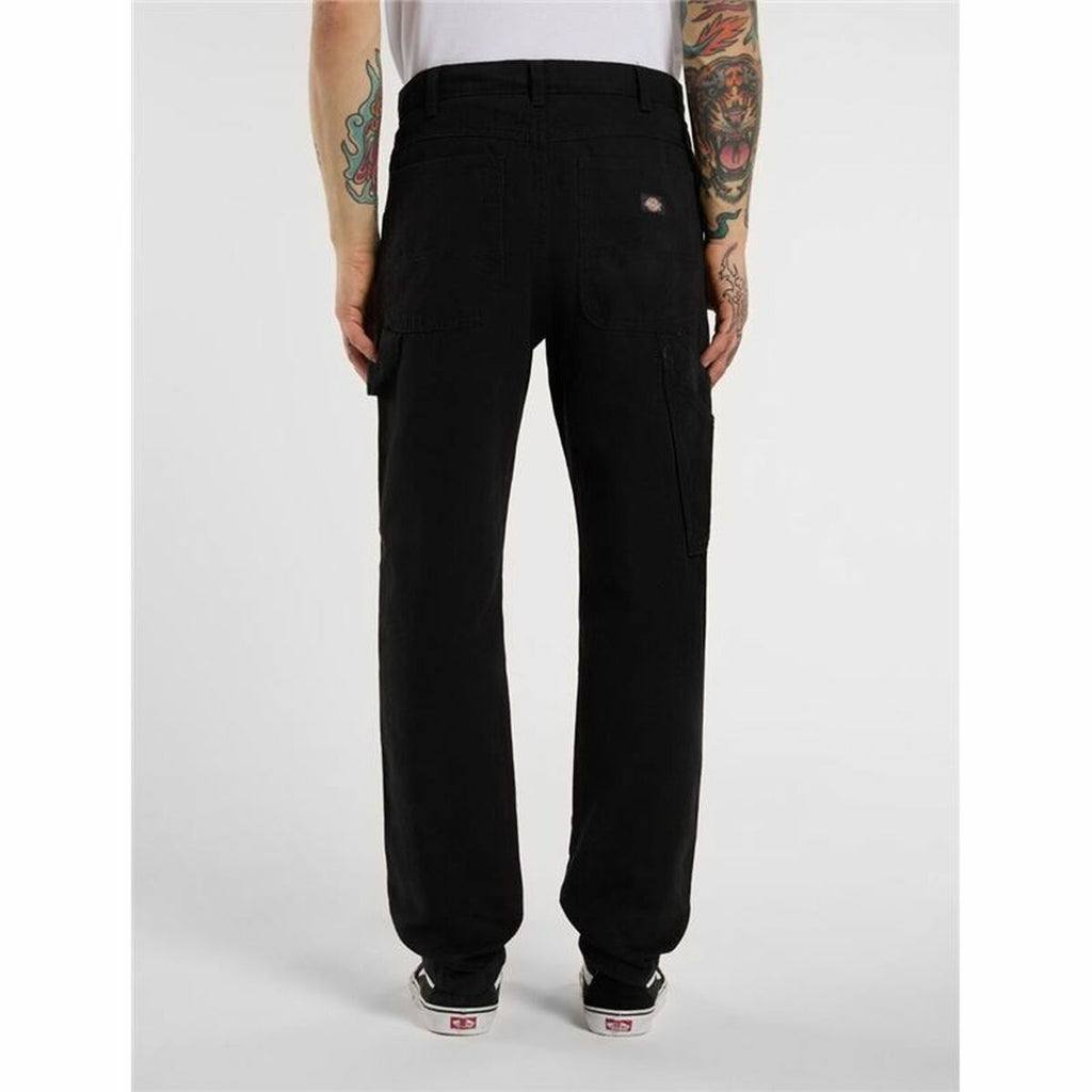 Trousers Dickies Canvas Carpenter Lighweight Black-4