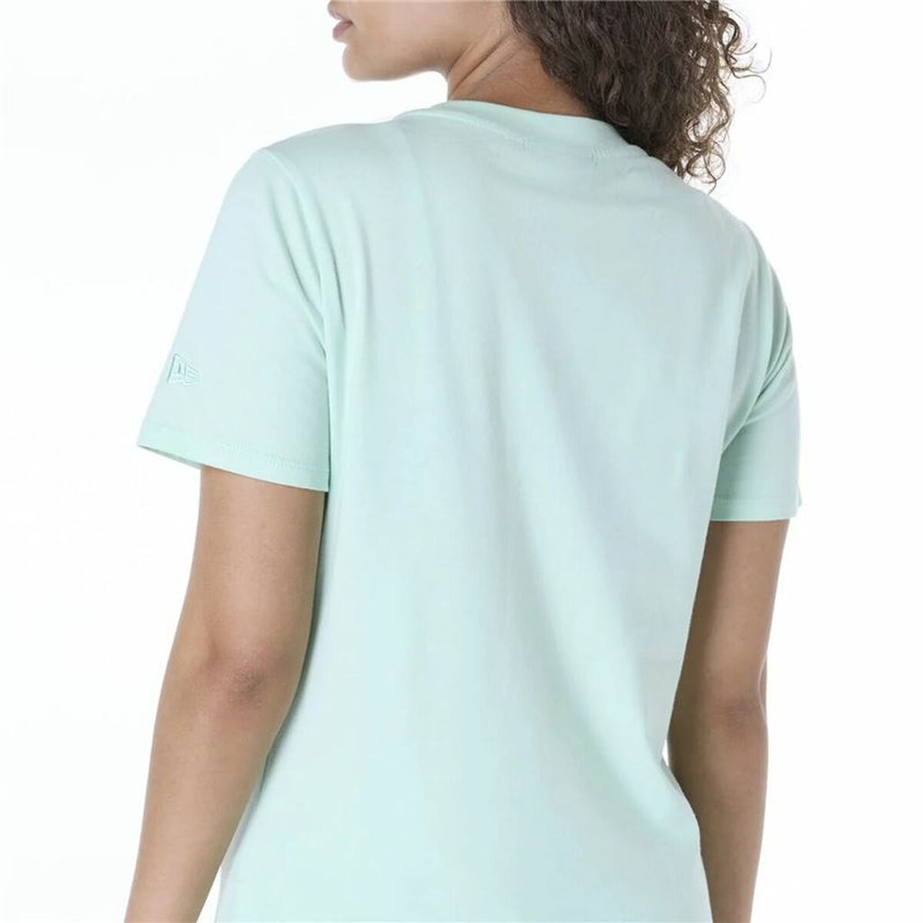 Women’s Short Sleeve T-Shirt New Era LA Dodgers MLB League Essential Aquamarine-4