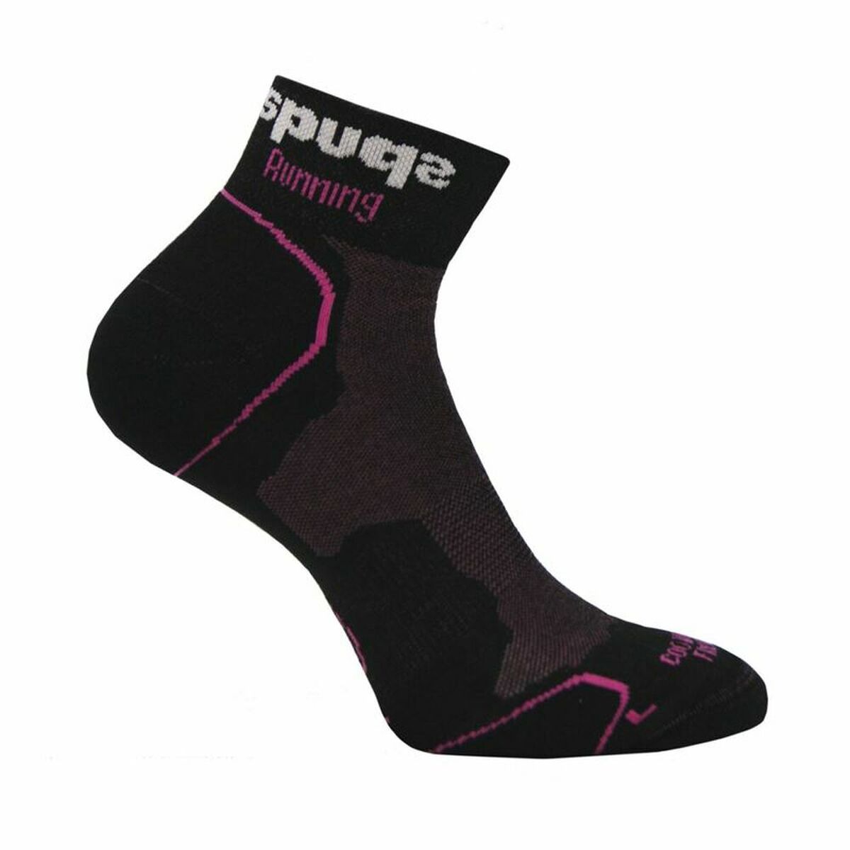 Socks Spuqs Coolmax Cushion Black-1