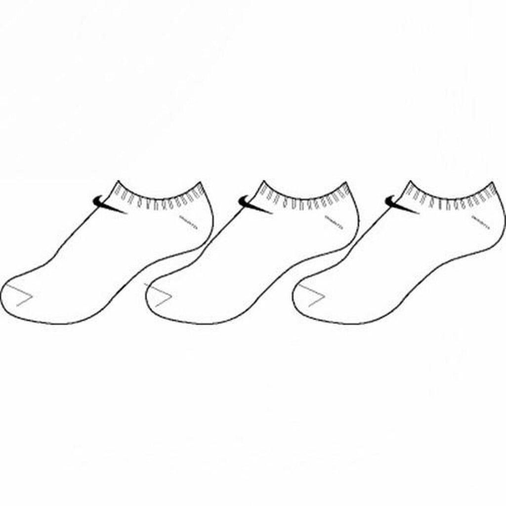 Ankle Sports Socks Nike SX2554 101 White/Black-1