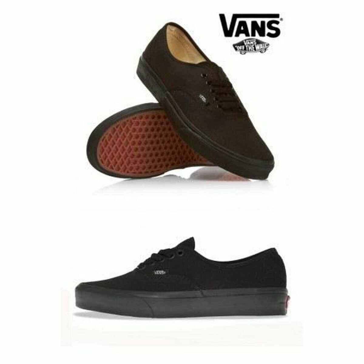 Children’s Casual Trainers Vans Black European-15