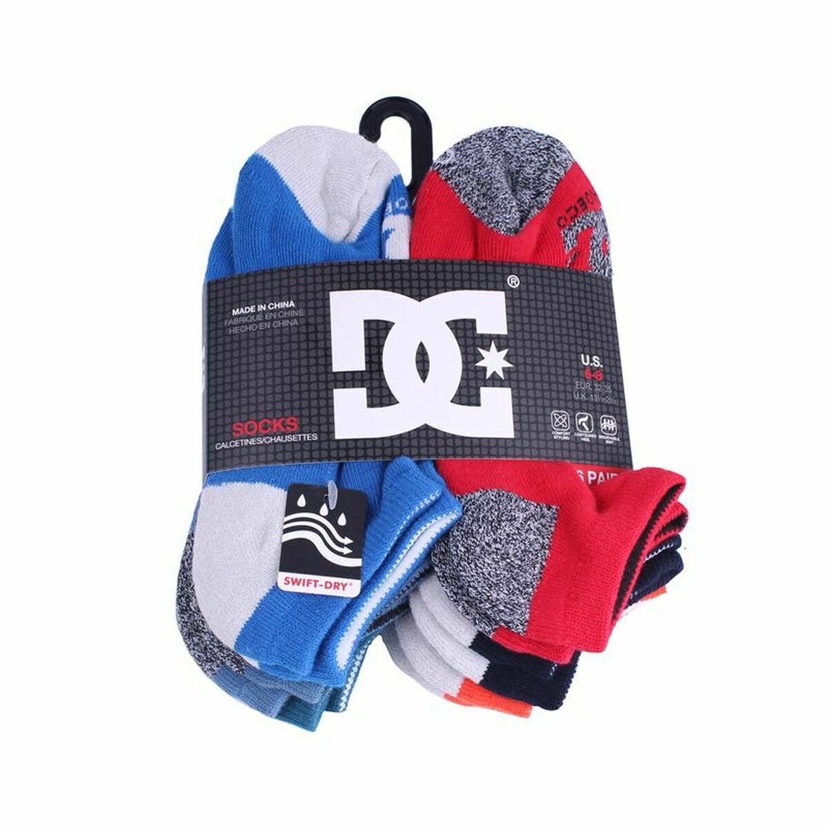 Socks Dc color Block Blue-0