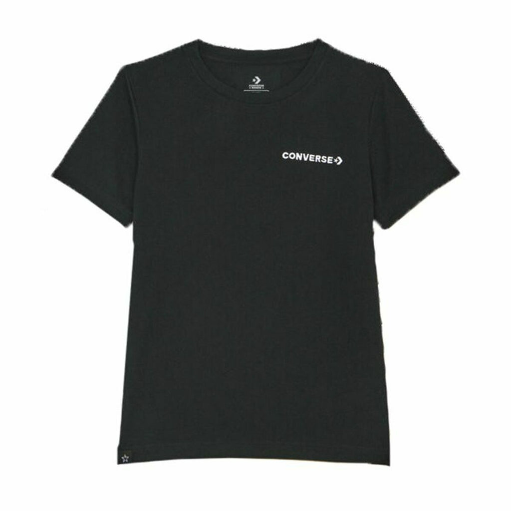 Short Sleeve T-Shirt Converse Field Surplus Black-0