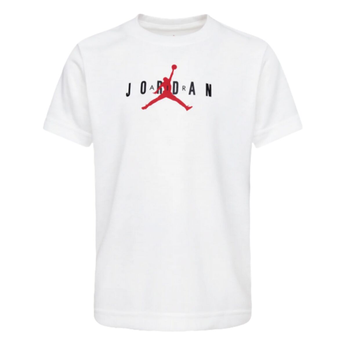 Child's Short Sleeve T-Shirt Jordan JUMPMAN SUSTAINABLE GRAPHI 95B922 001 White-0