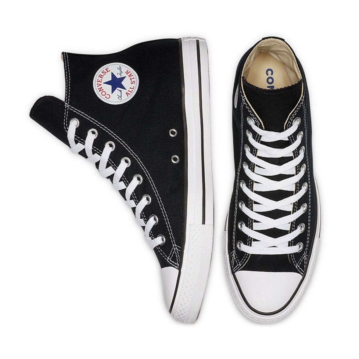 Unisex Casual Trainers Converse Chuck Taylor All Star High Black-3