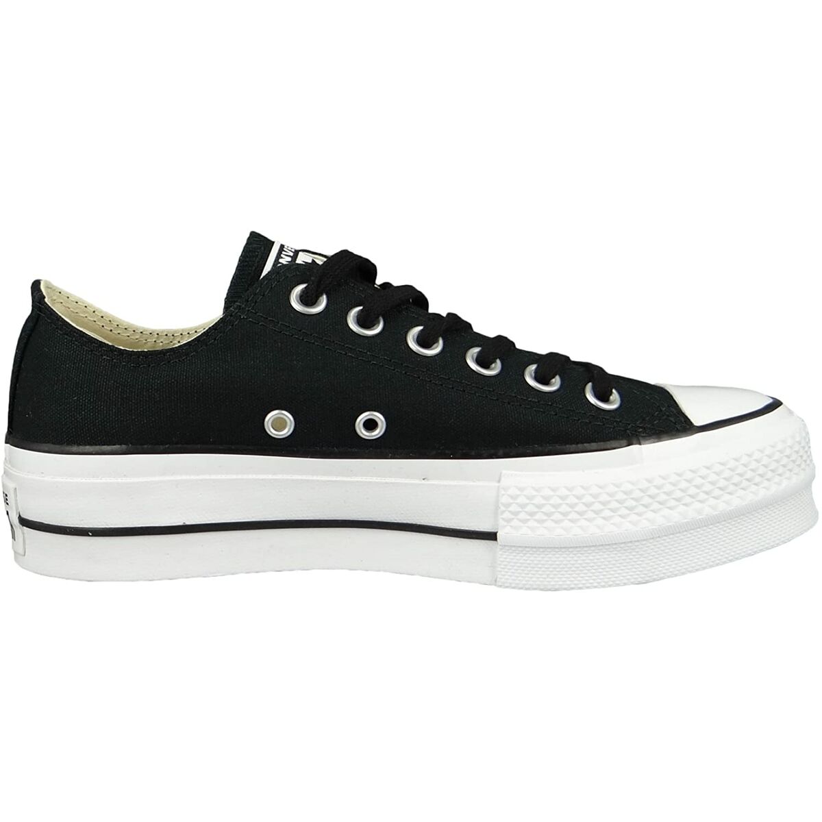 Women's casual trainers Chuck Taylor All Star Platform Converse Black (38)-6
