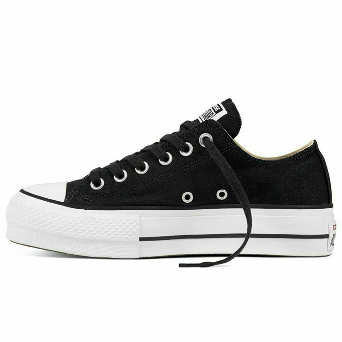 Women's casual trainers Chuck Taylor All Star Platform Converse Black (38)-13