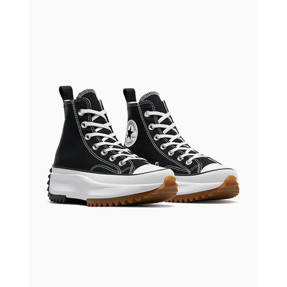 Sports Trainers for Women Converse RUN STAR HIKE HI 166800C Black-2