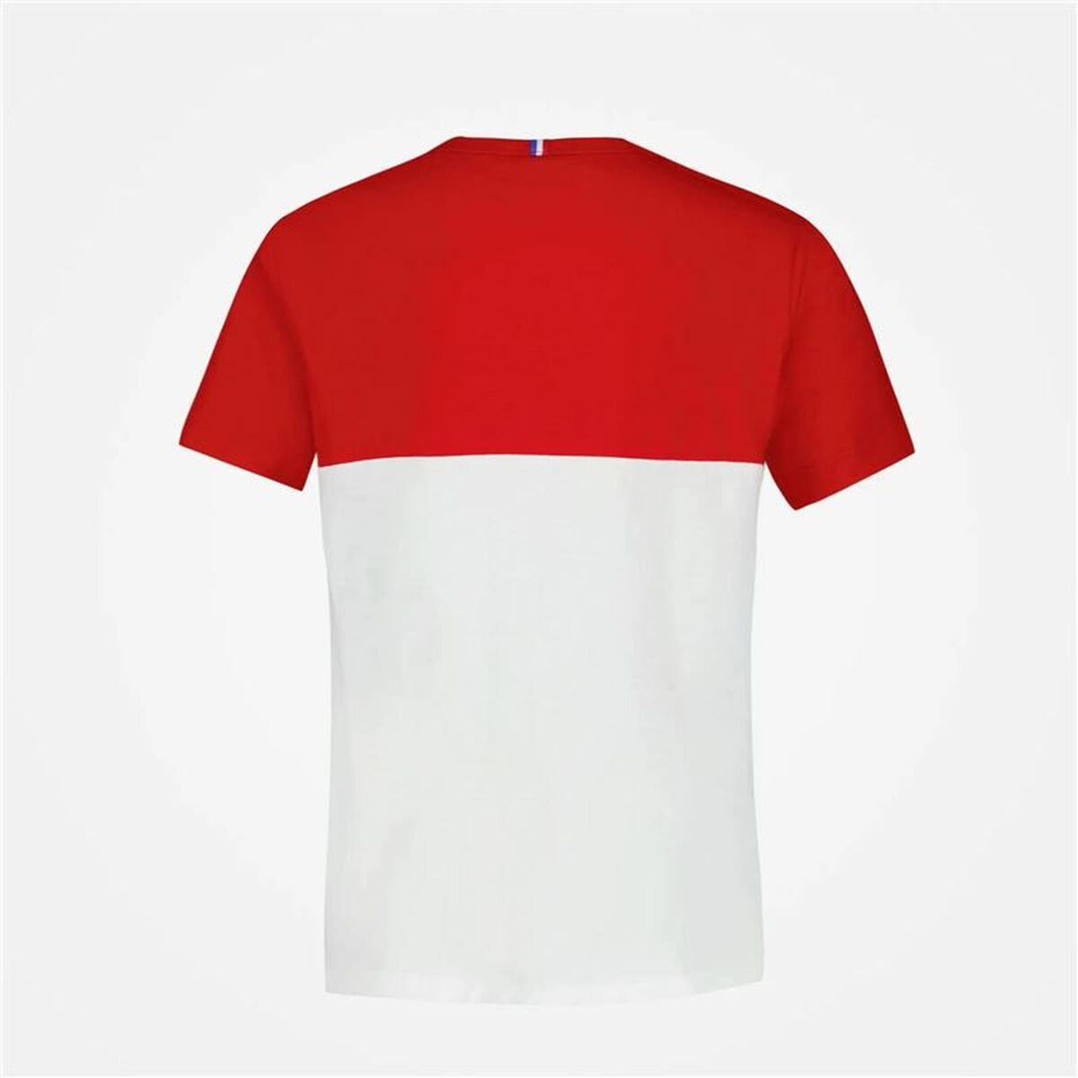 Children’s Short Sleeve T-Shirt Le coq sportif  N°2 Tricolore White-4