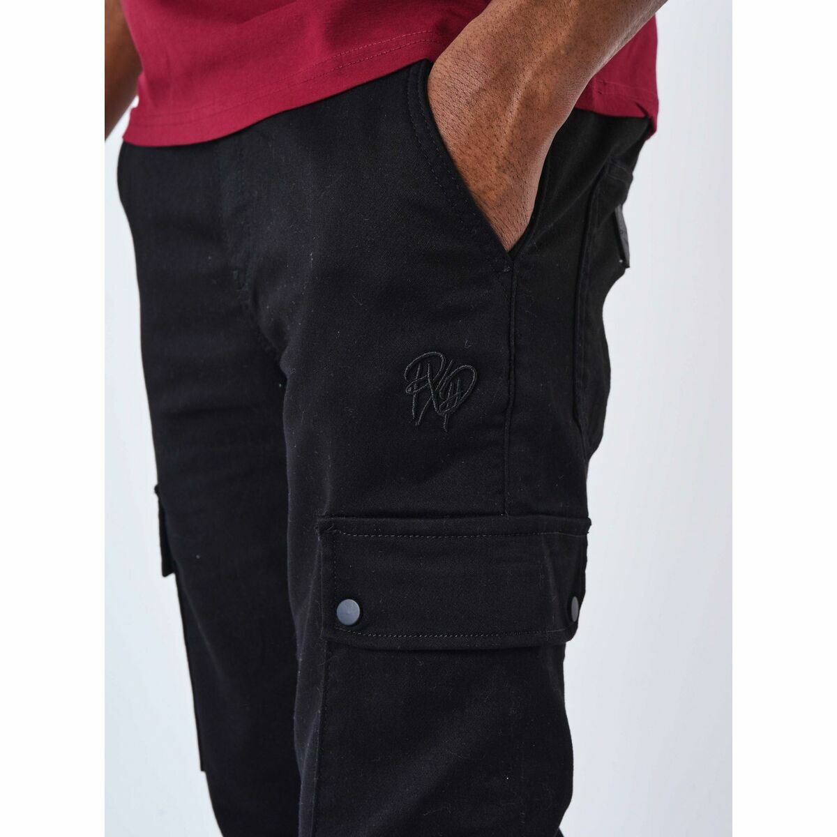 Trousers Project X Paris JEAN T239020 Black-3