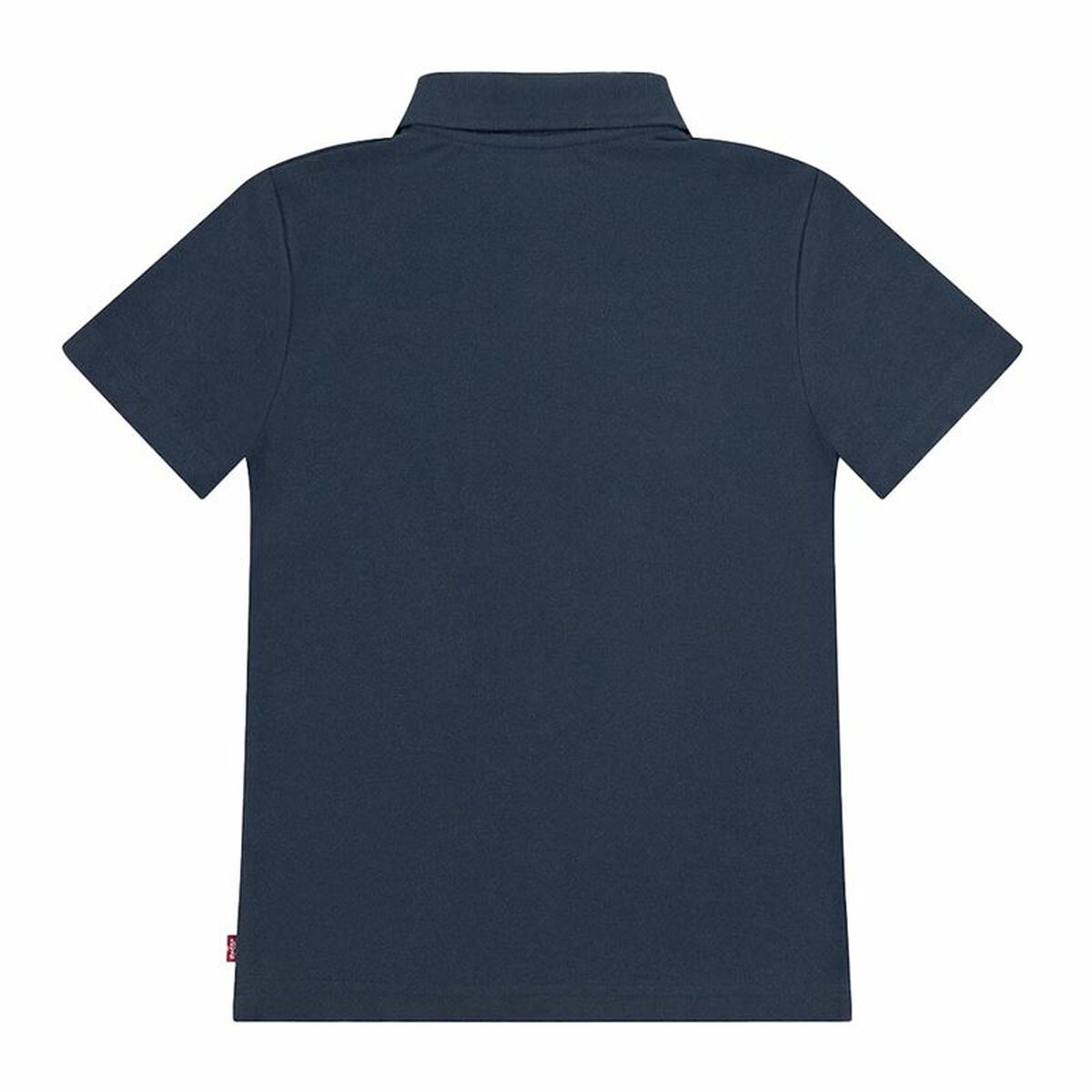 Children’s Short Sleeve Polo Shirt Levi's Lvb Back Neck Tape Blue-3