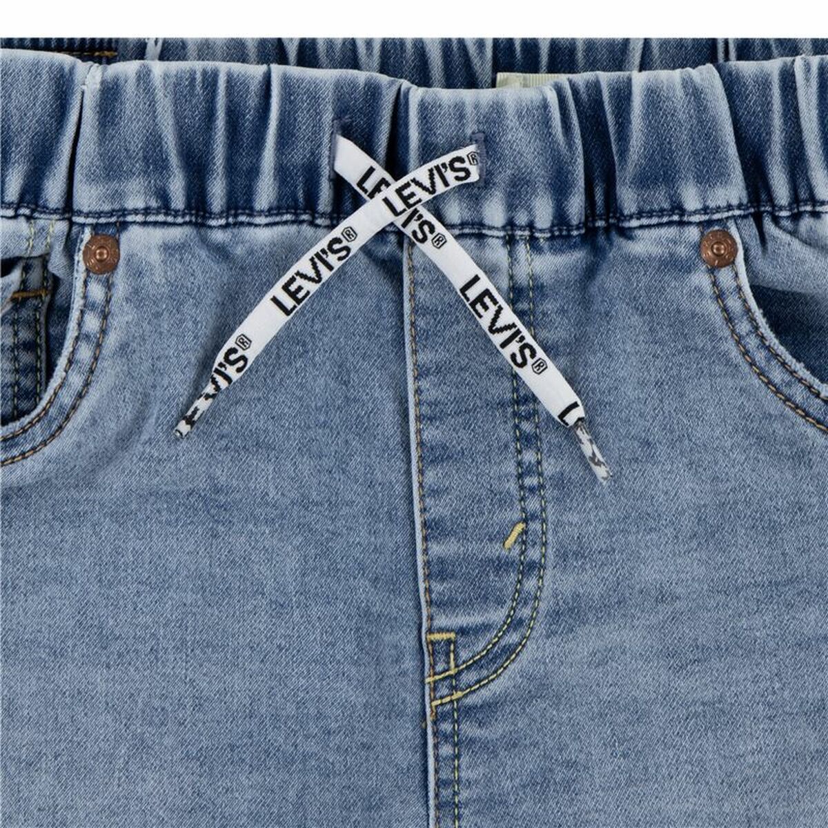 Children’s Jeans Levi's Lvb Skinny Fit Dobby Blue-2