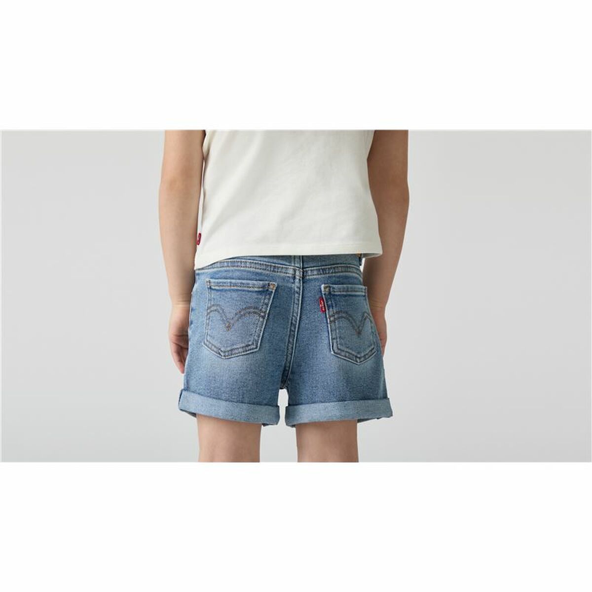 Jeans Levi's Lvg Girlfriend Flower Child Blue-4
