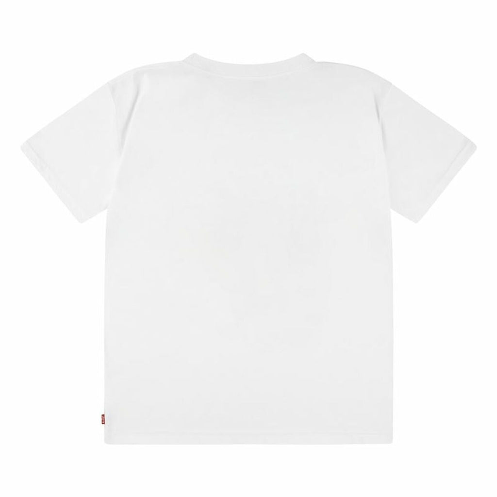 Child's Short Sleeve T-Shirt Levi's Lvb Day Trip White-3