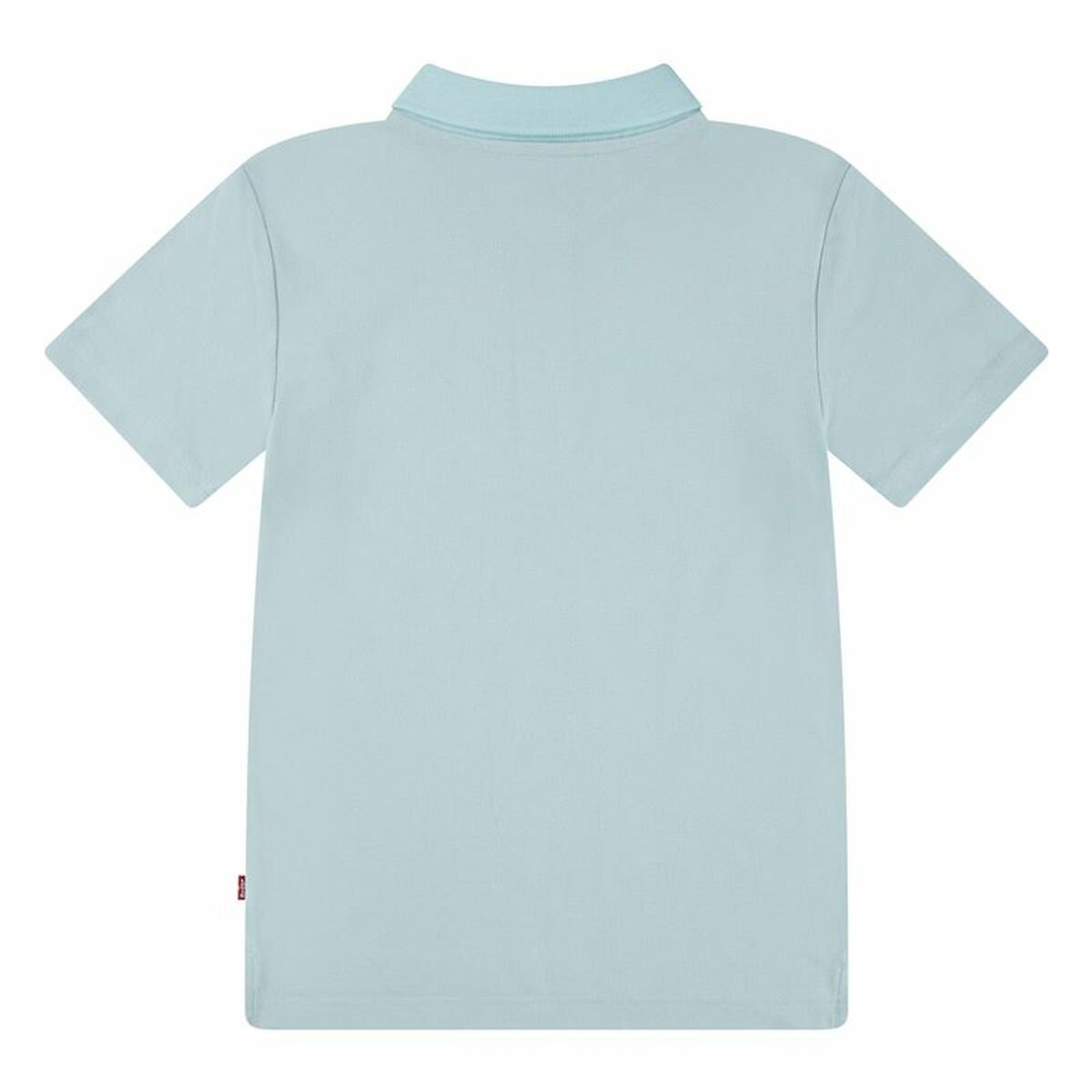 Children’s Short Sleeve Polo Shirt Levi's Lvb Back Neck Tape Blue-4