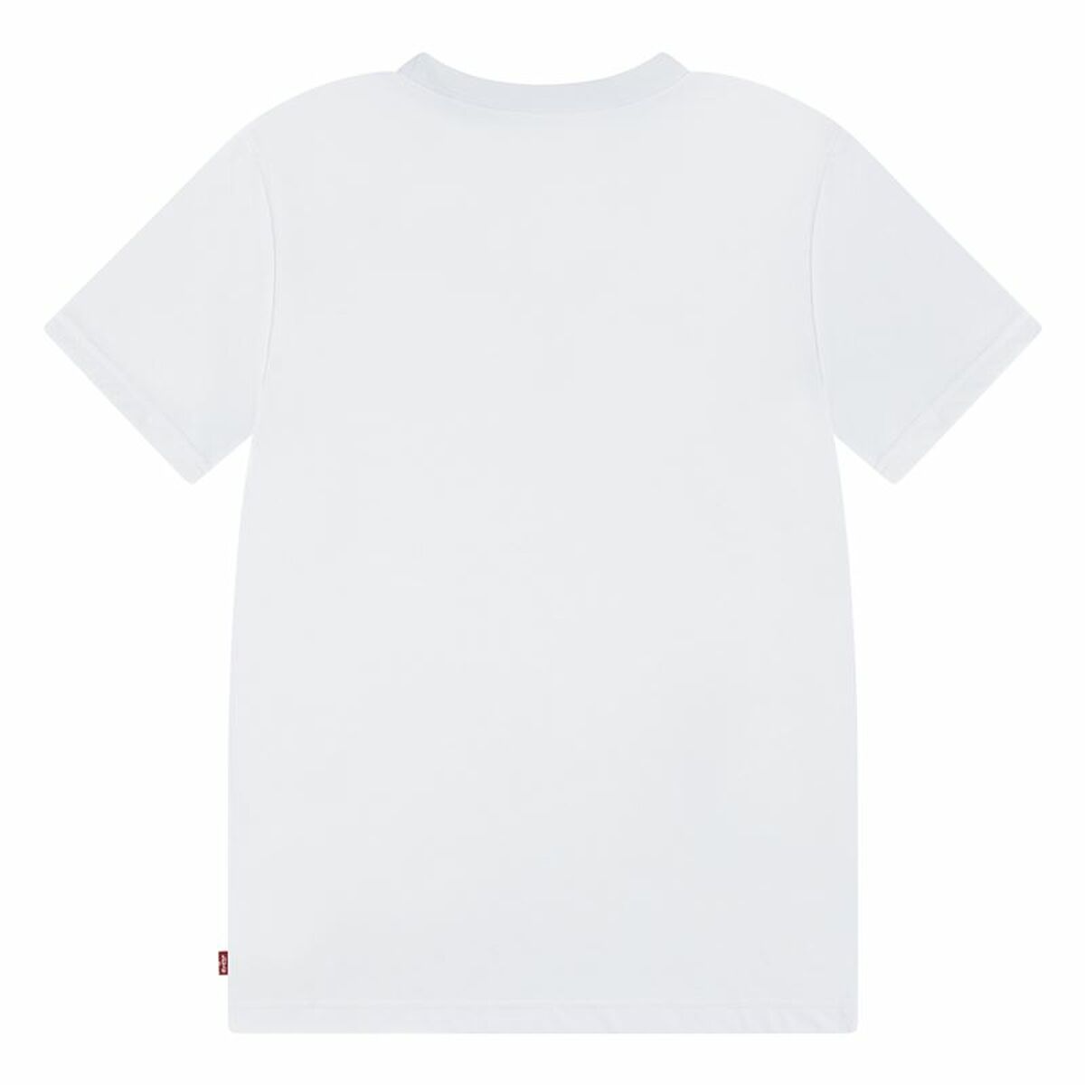 Child's Short Sleeve T-Shirt Levi's Lvb Golden Glow Batwing White-4