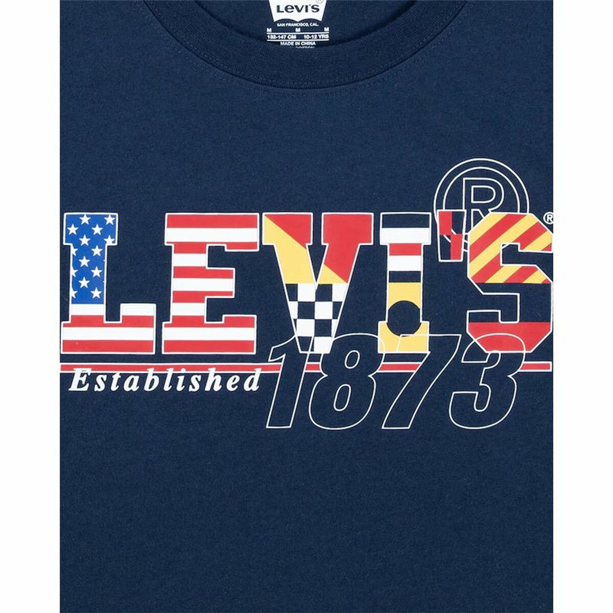 Child's Short Sleeve T-Shirt Levi's Lvb Cast Off 4 Years-3