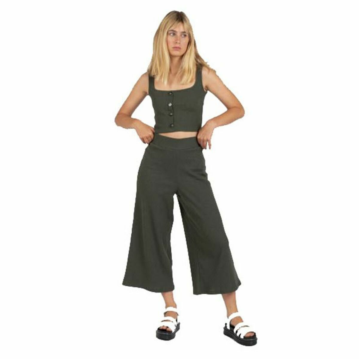 Long Trousers 24COLOURS Khaki-2